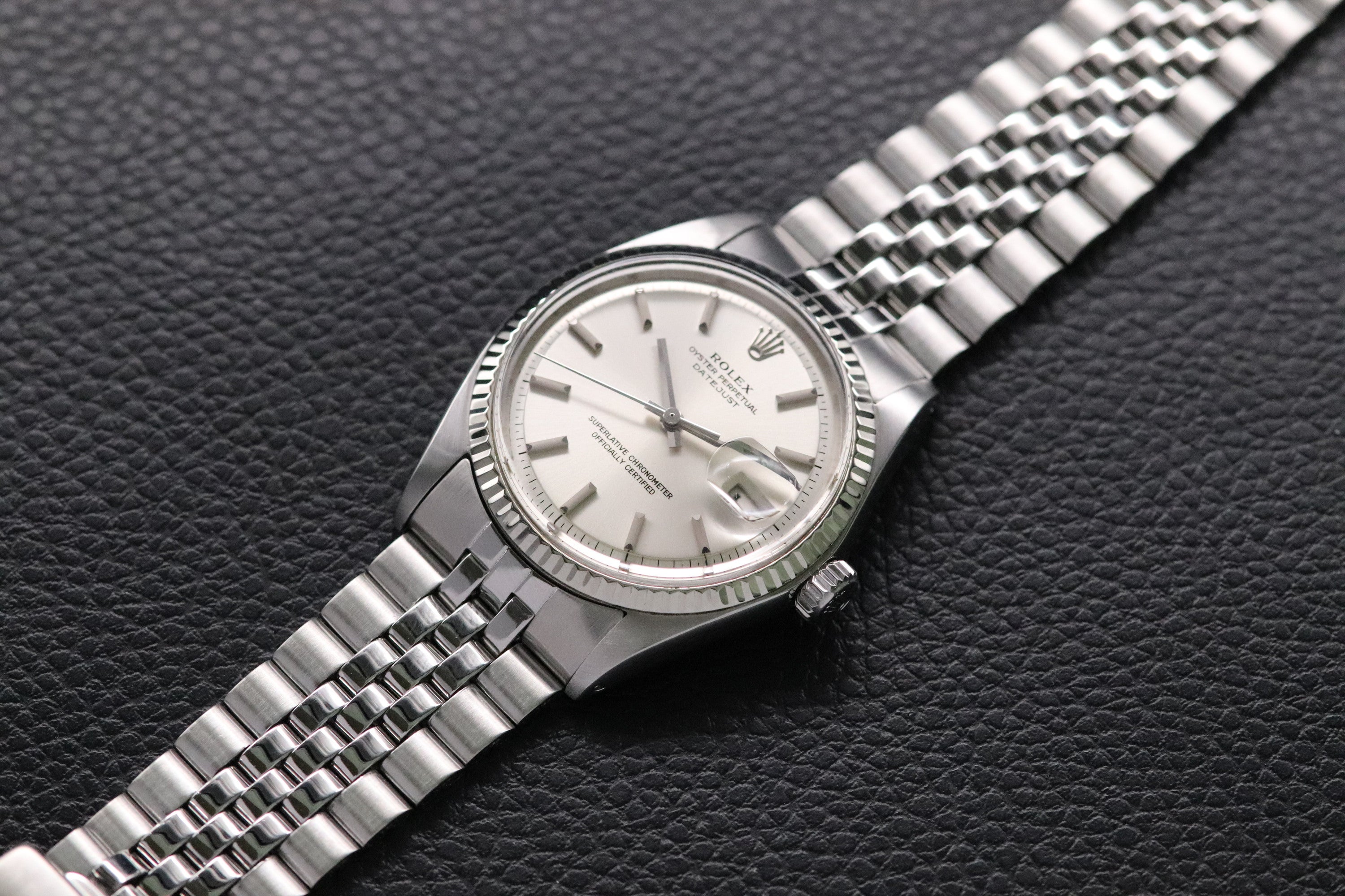 Rolex Datejust 1601 Silver Dial 1969