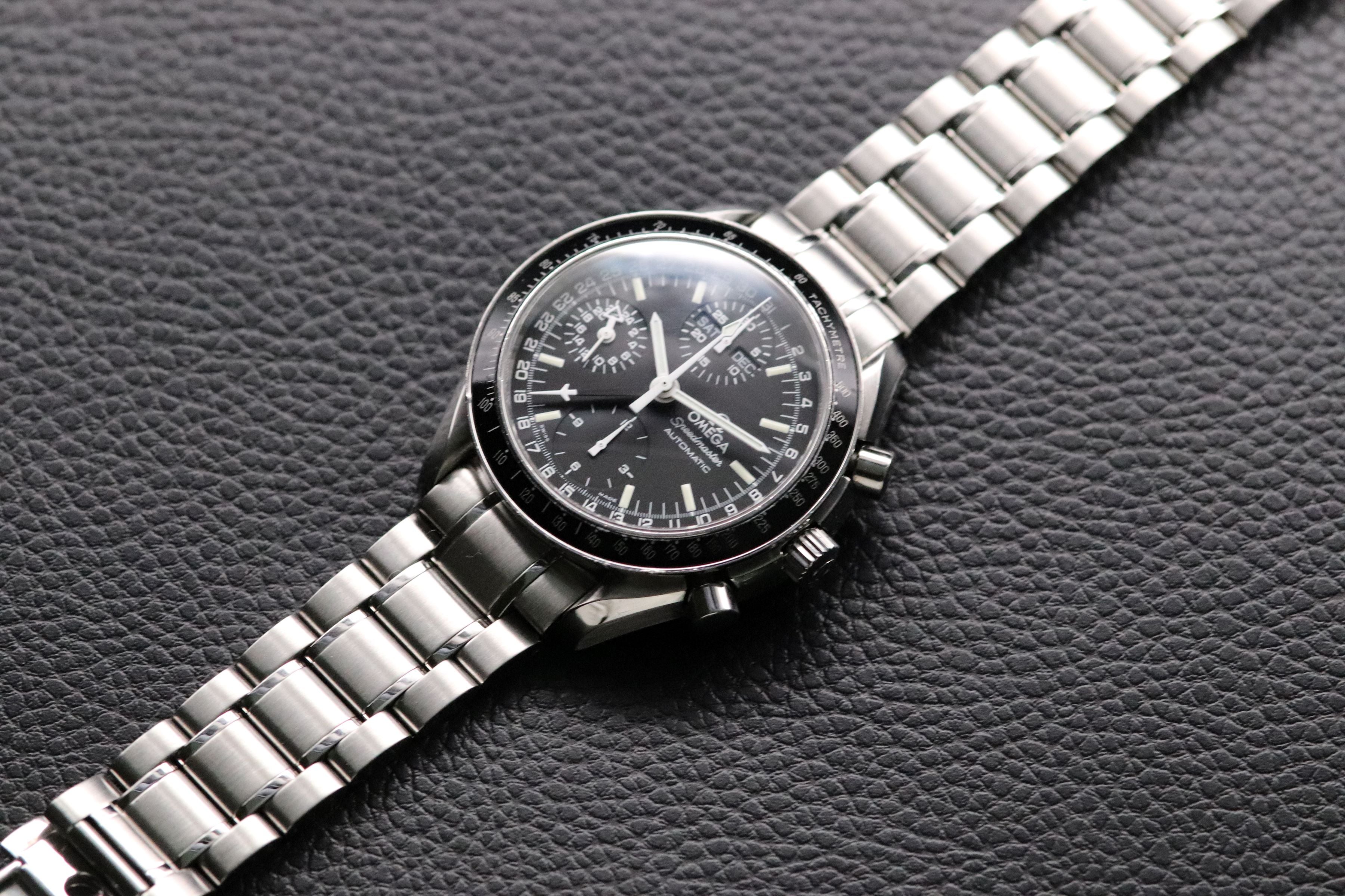 Omega Speedmaster Day Date 3520.50 Black Dial 1998