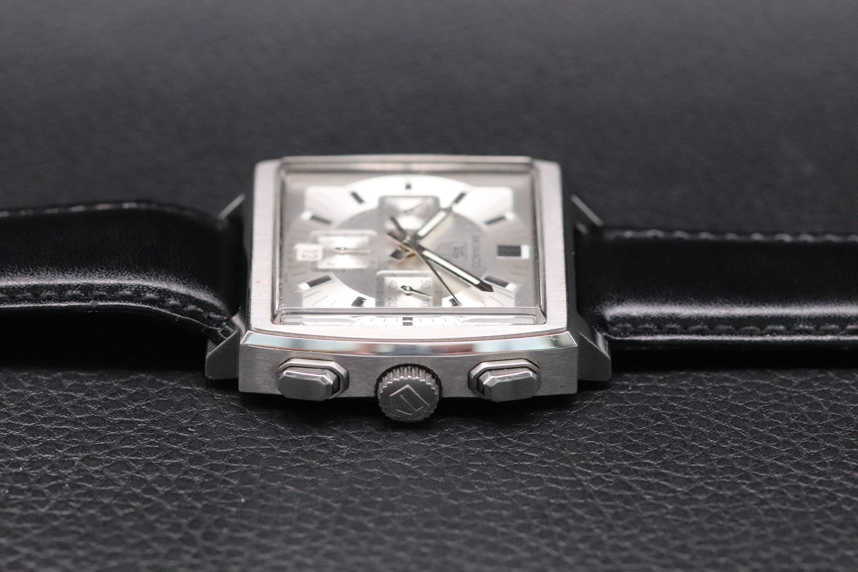 Tag Heuer Monaco CW2112 Silver Dial 2012