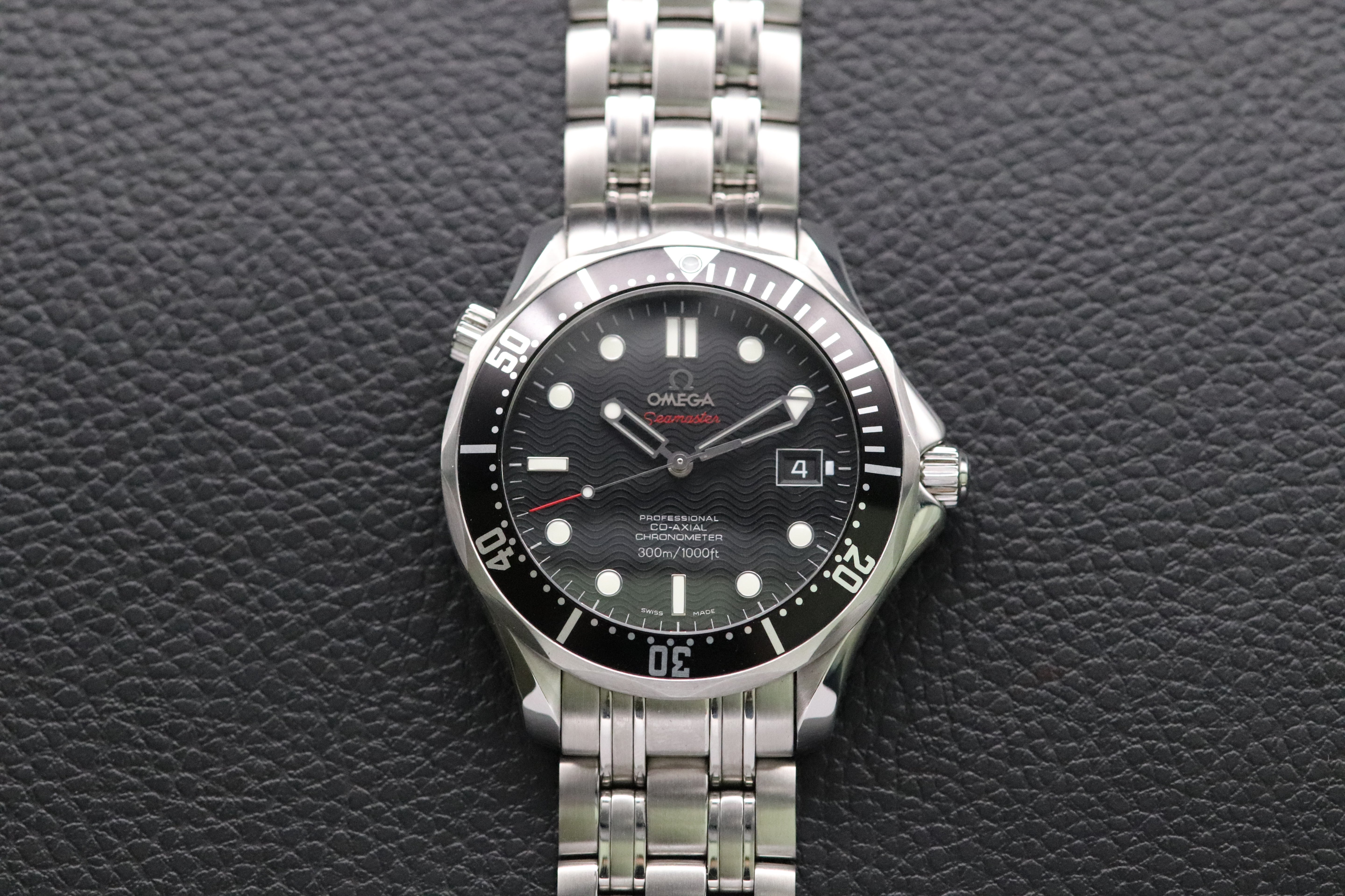 Omega Seamaster 212.30.41.20.01.002 Black Dial 2018 Papers