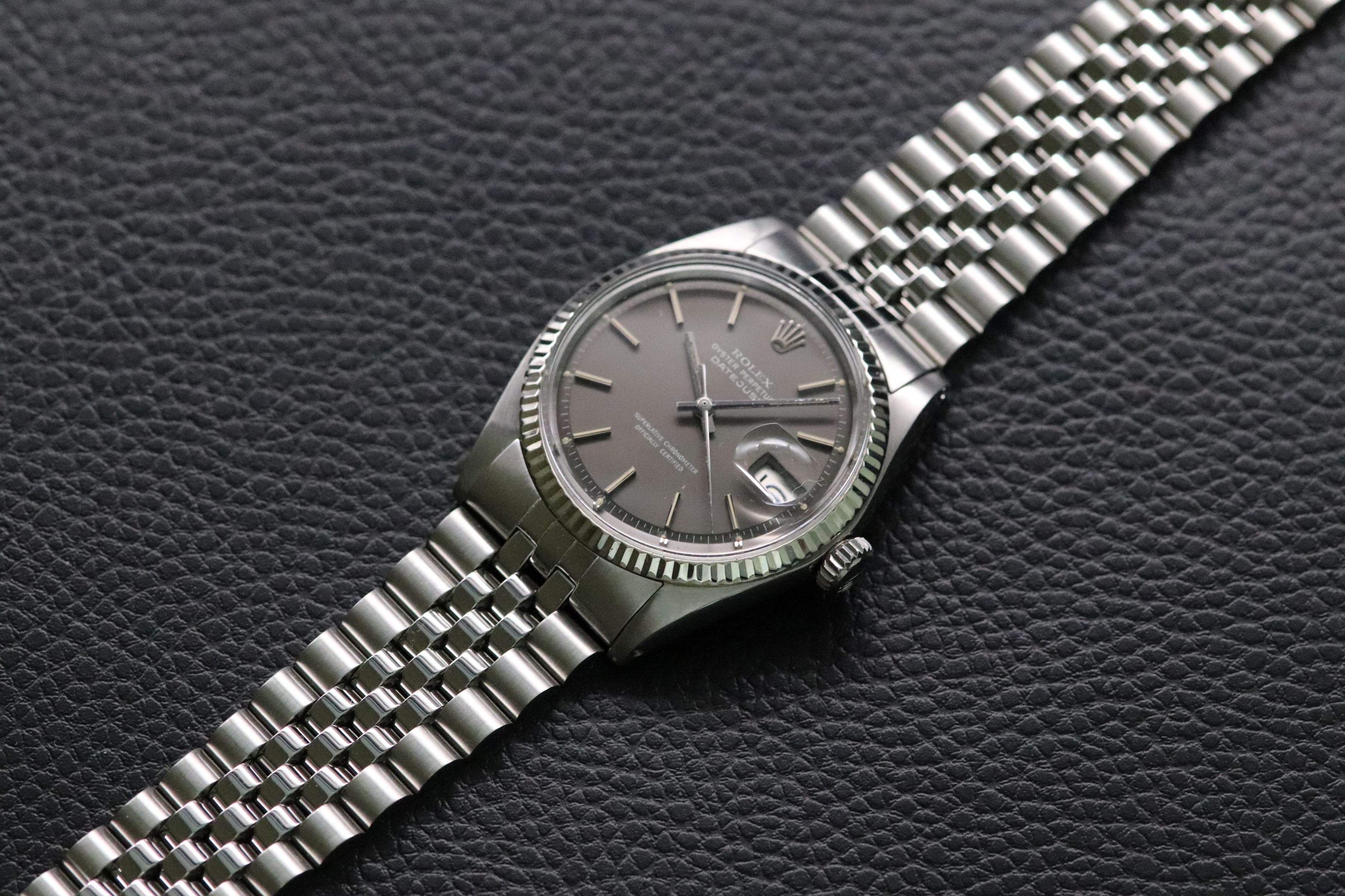 Rolex Datejust 1601 Grey Dial 1971