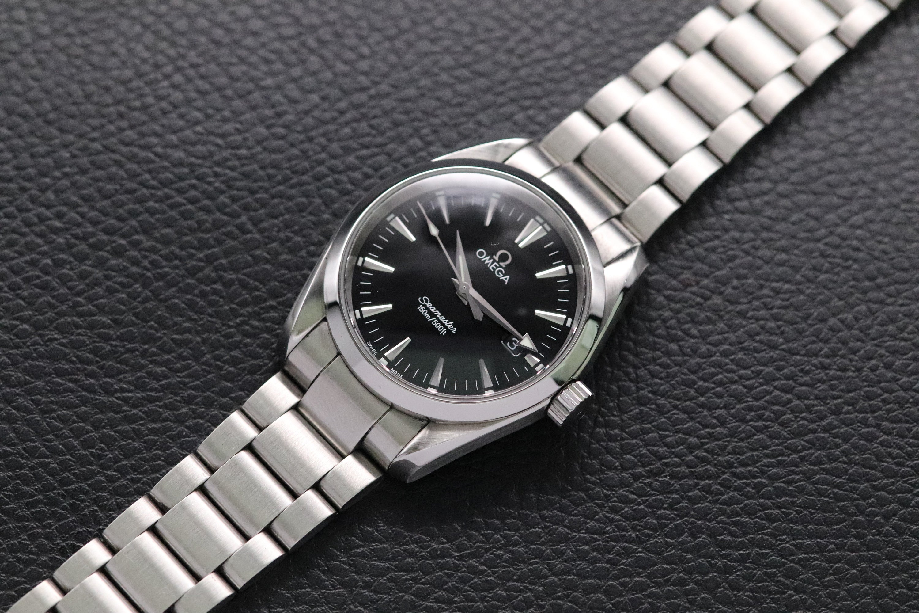 Omega Seamaster Aqua Terra 2518.50 Black Dial 1998