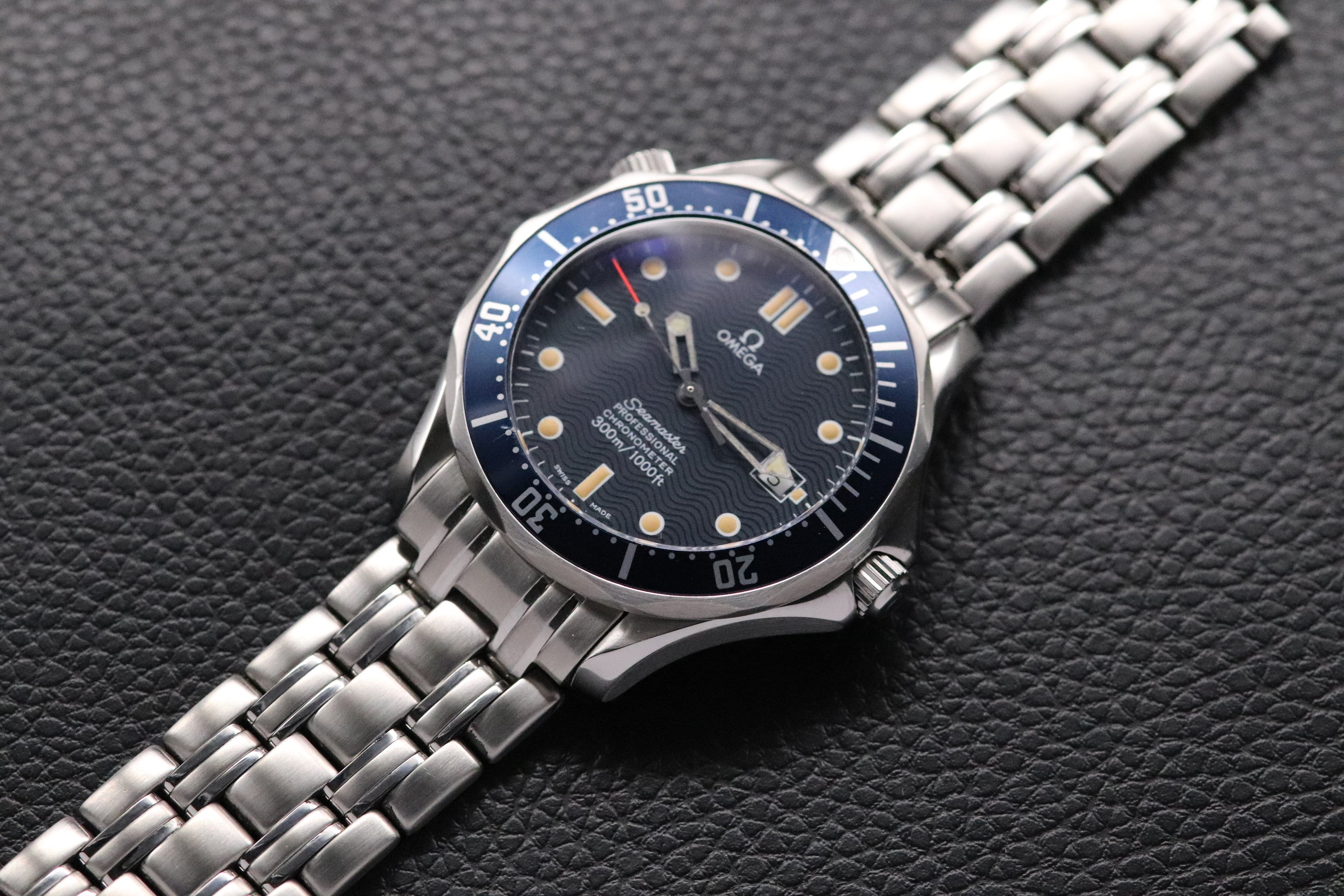 Omega Seamaster James Bond 2531.80 Blue 1986