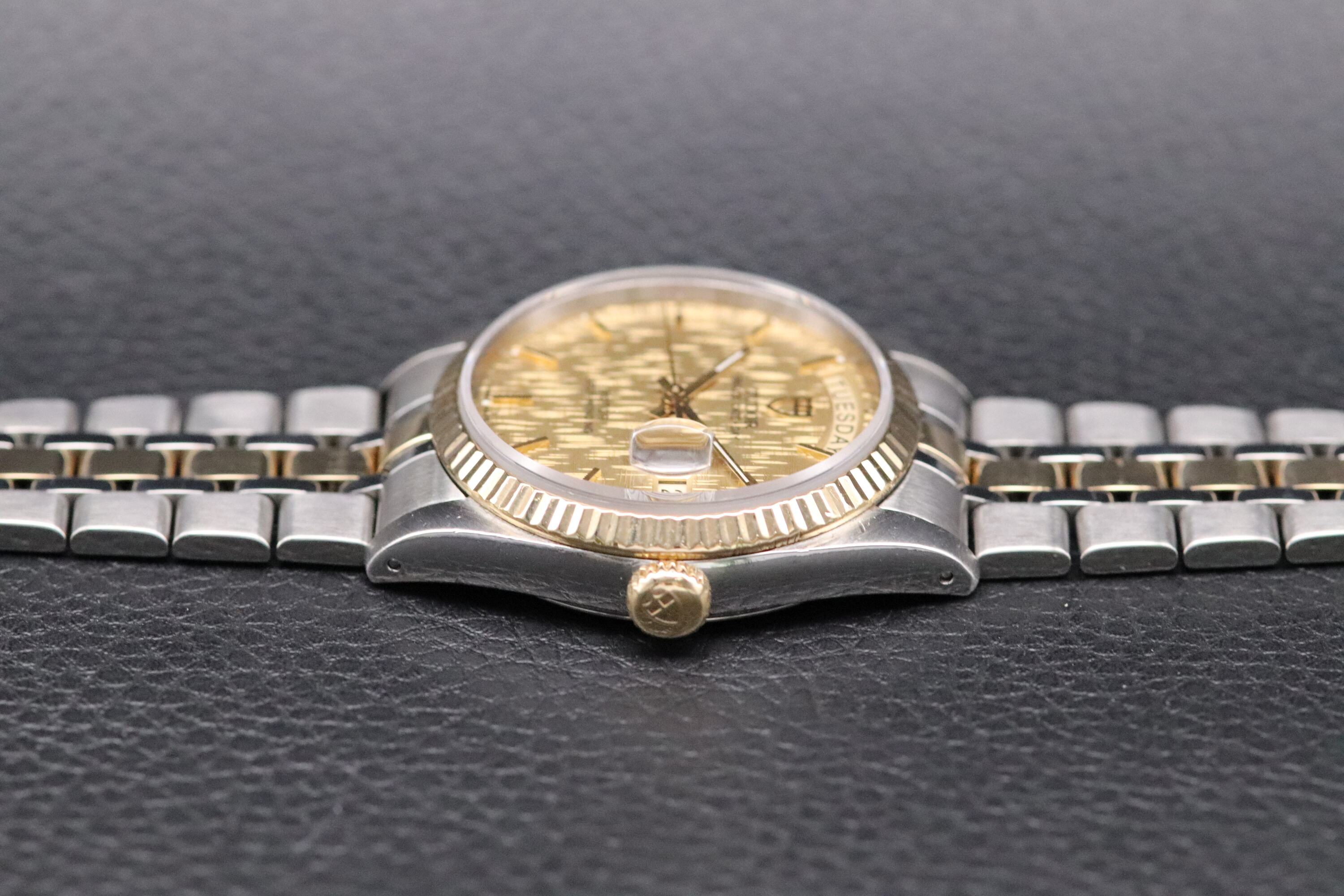 Tudor Prince Date-Day 76213 Linen Dial 2016