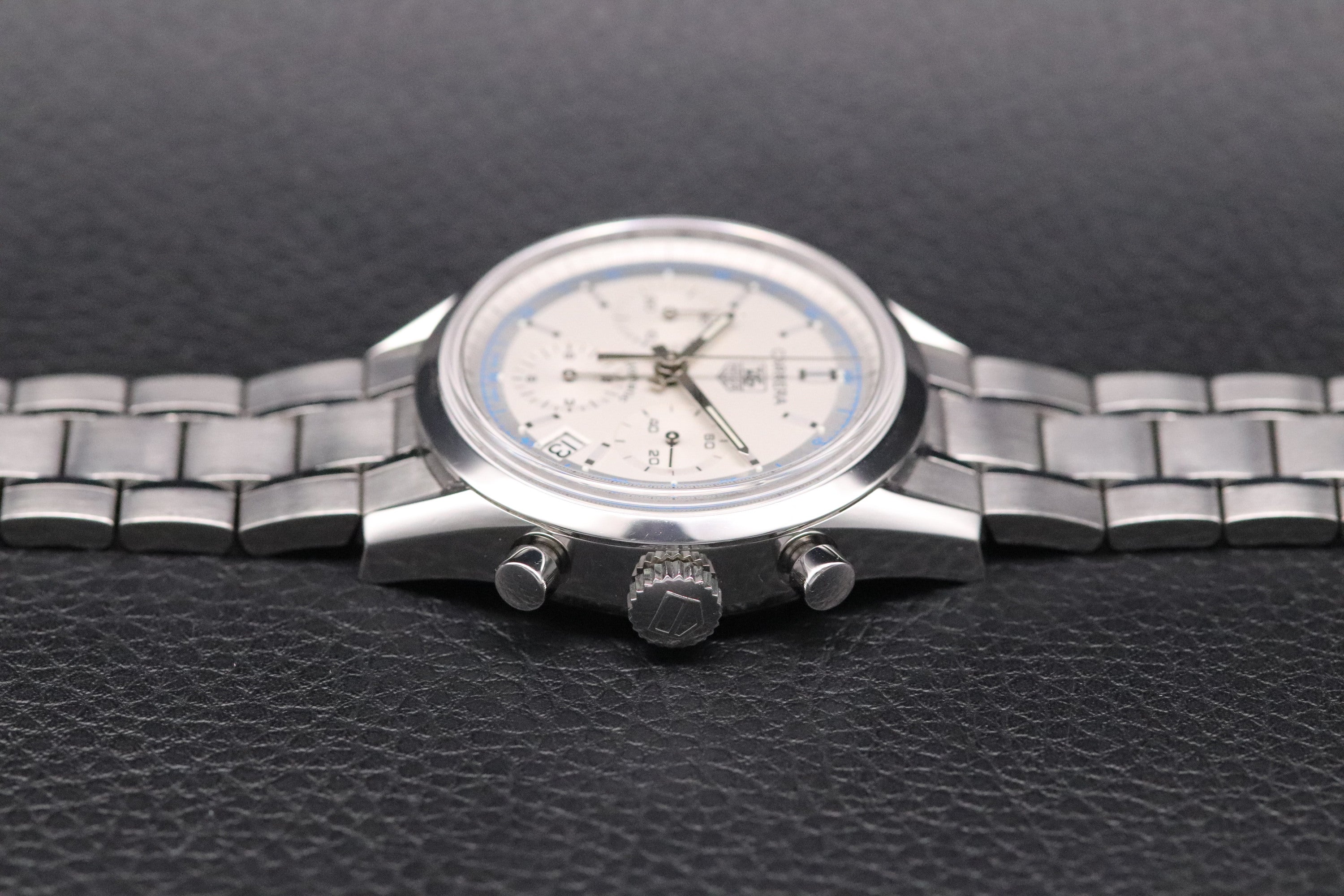 Tag Heuer Carrera Calibre 17 CV2110 Silver Dial 2003