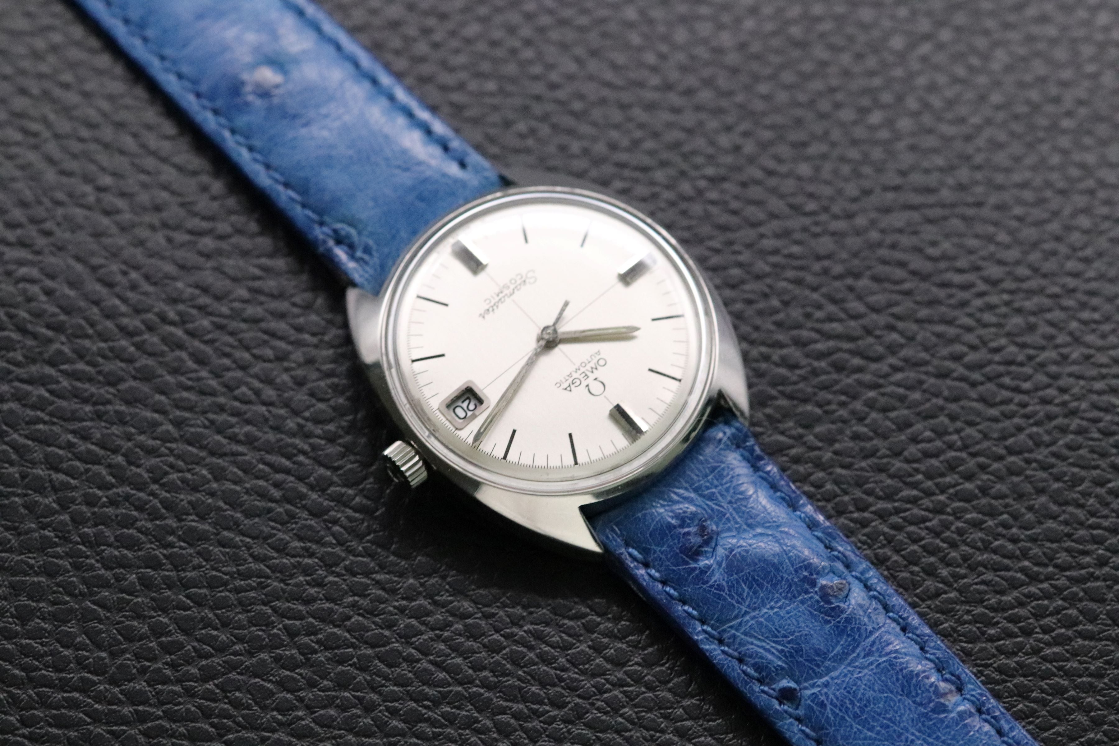 Omega Seamaster Cosmic 166.026 Silver Pie Pan Dial 1970