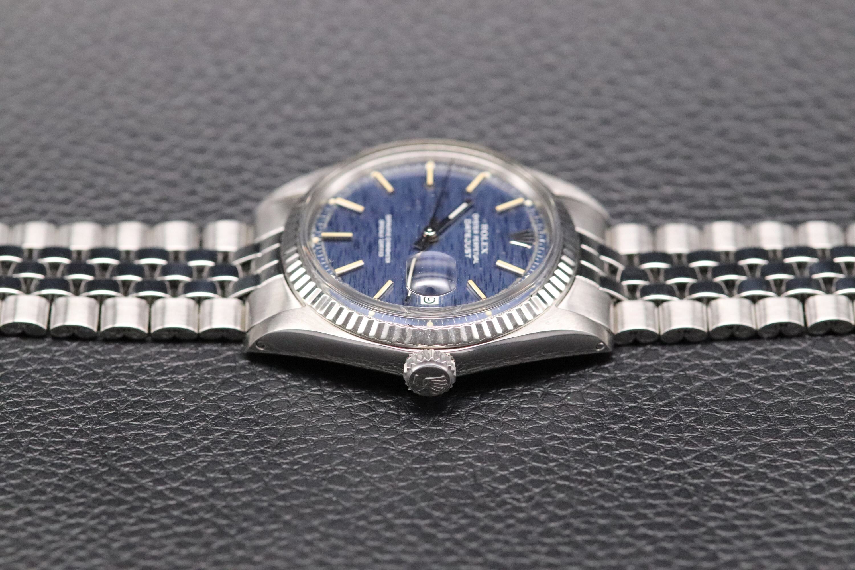 Rolex Datejust 1601 Blue Dial 1970