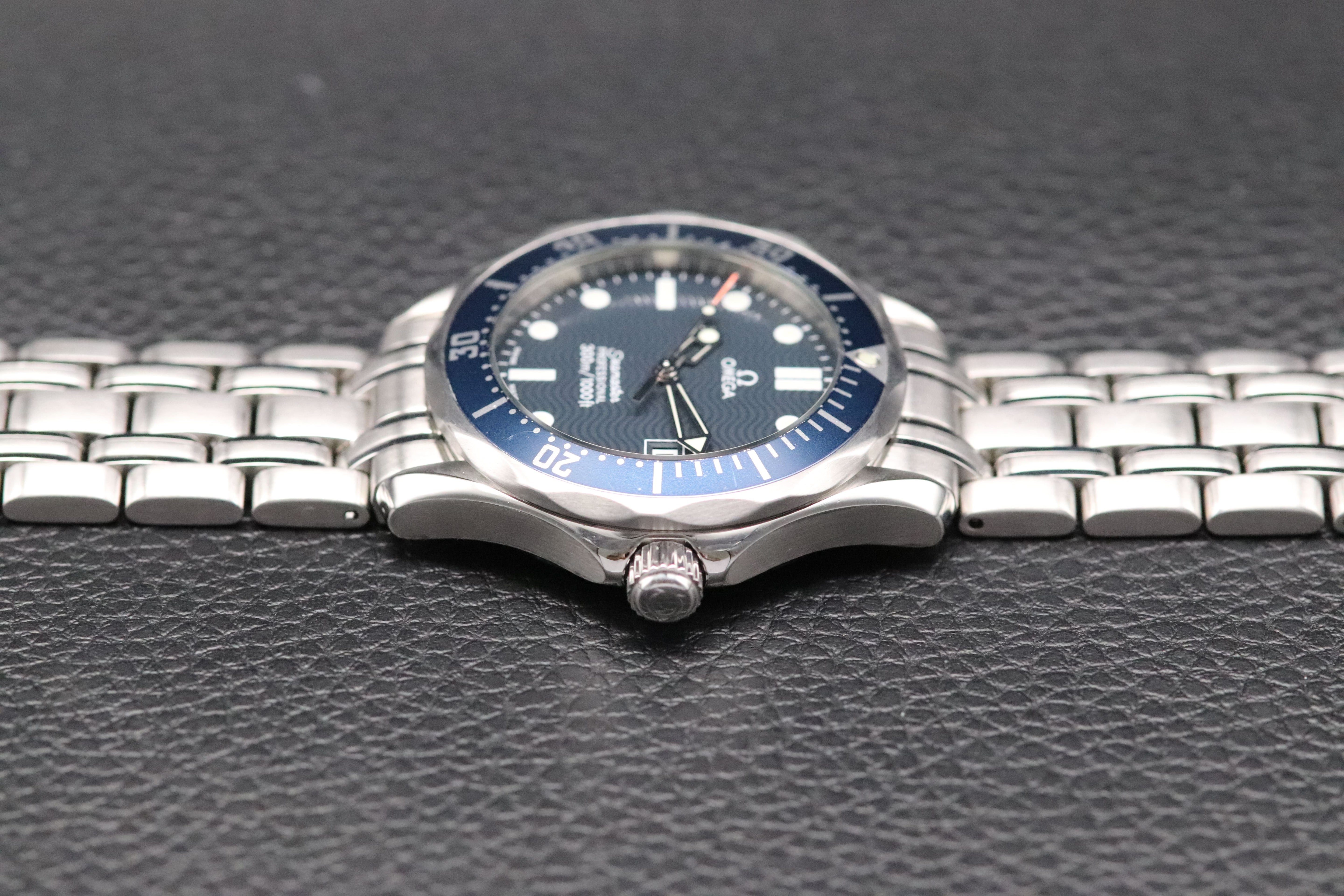 Omega Seamaster 300 2561.80 Blue Dial 1998