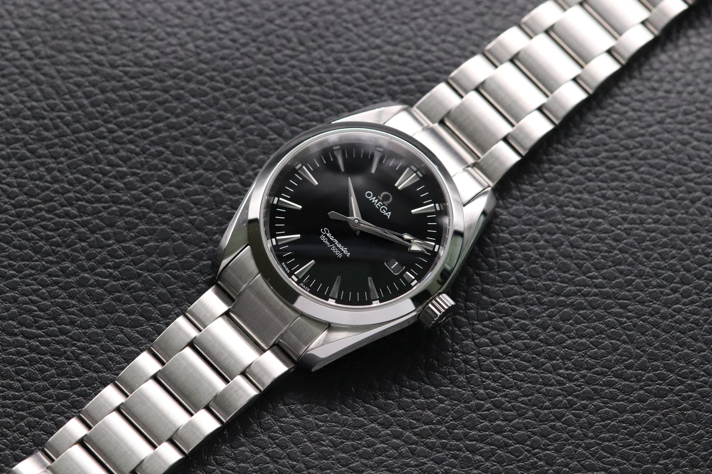 Omega Seamaster Aqua Terra 2518.50 Black Dial 2009 Papers