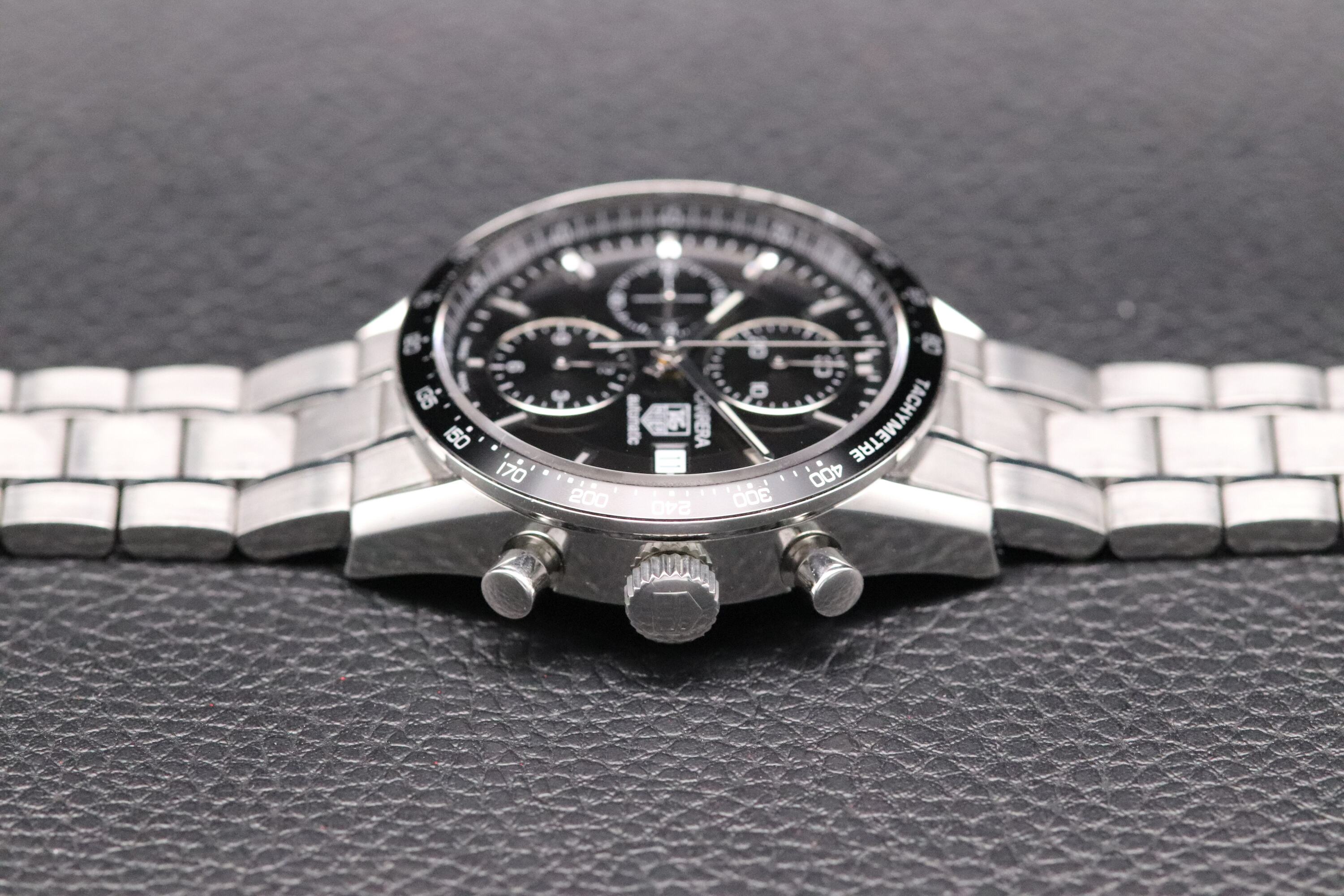 Tag Heuer Carrera Calibre 16 CV201E Black Dial 2012