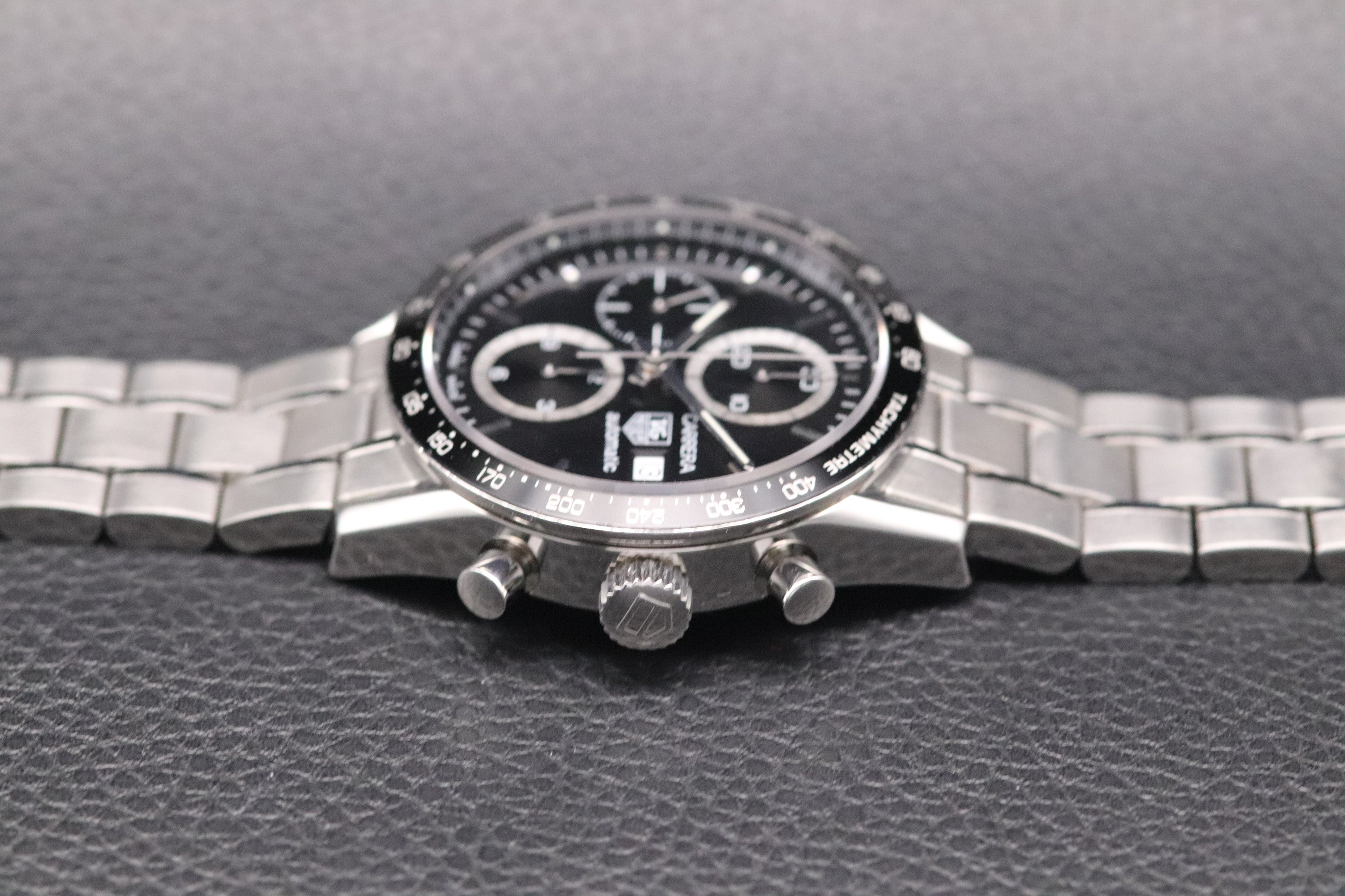 Tag Heuer Carrera Calibre 16 CV2010 Black Dial 2016
