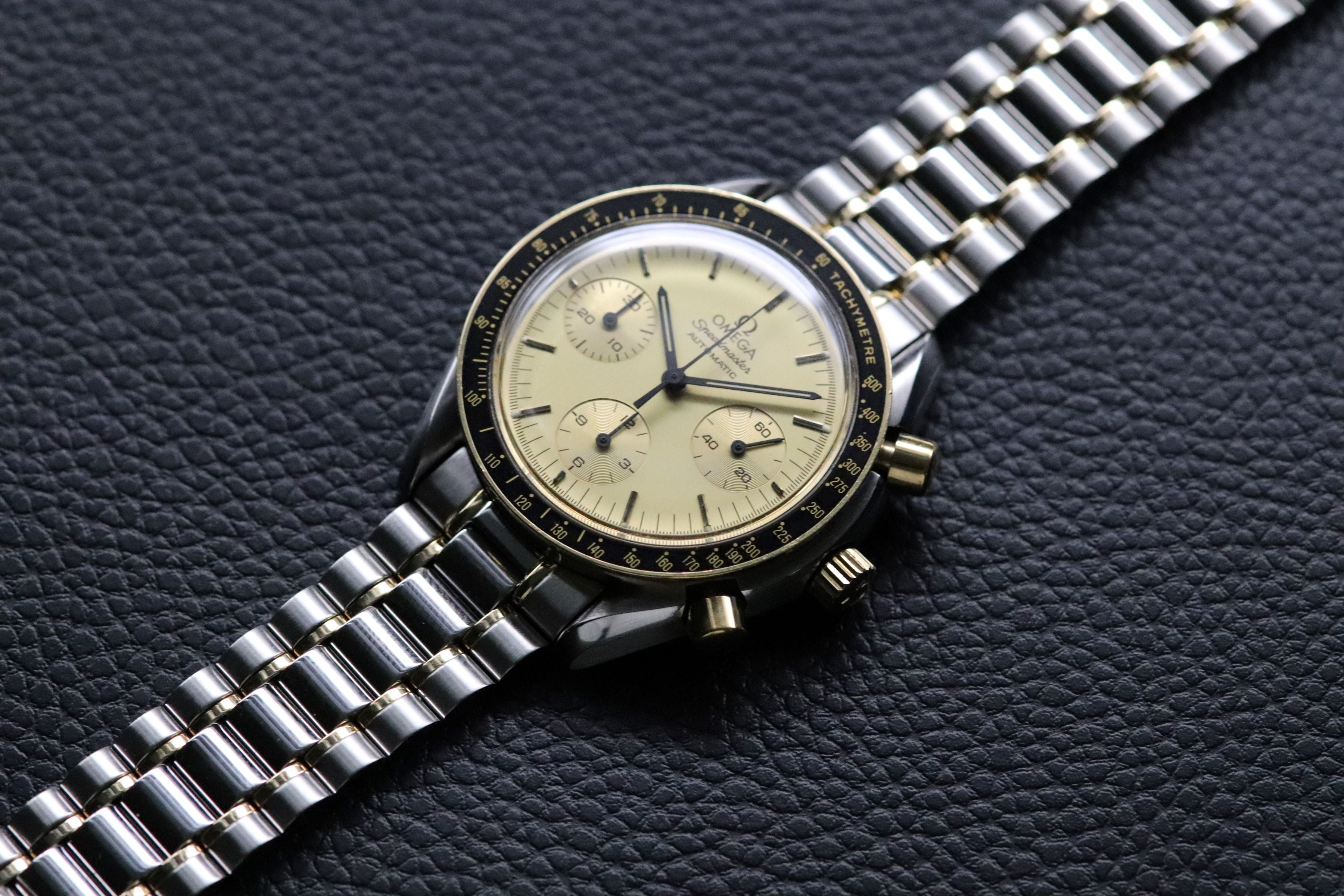 Omega Speedmaster Reduced 3310.10 Gold 1989