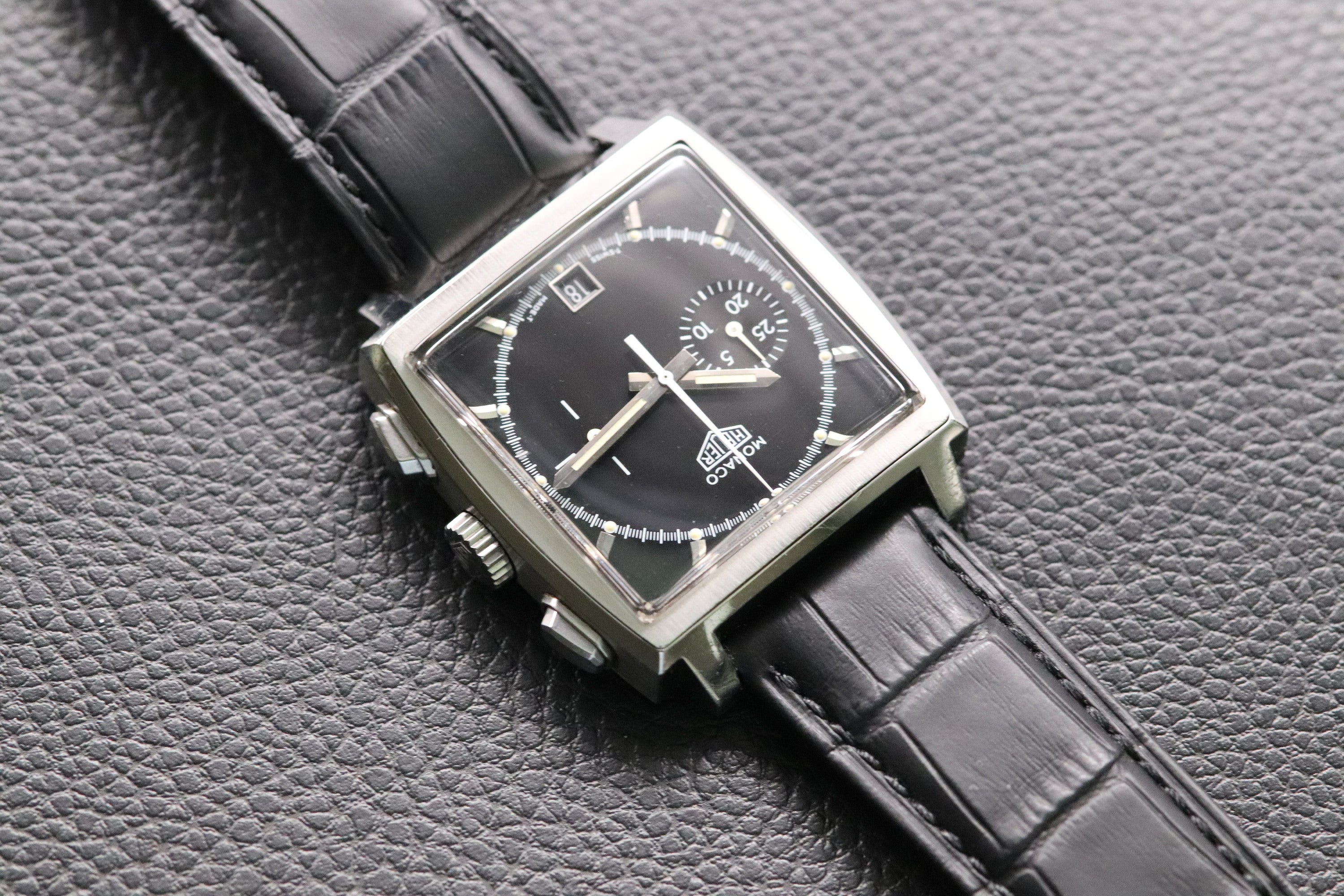 Tag Heuer Monaco CS2110 Black Dial 1997