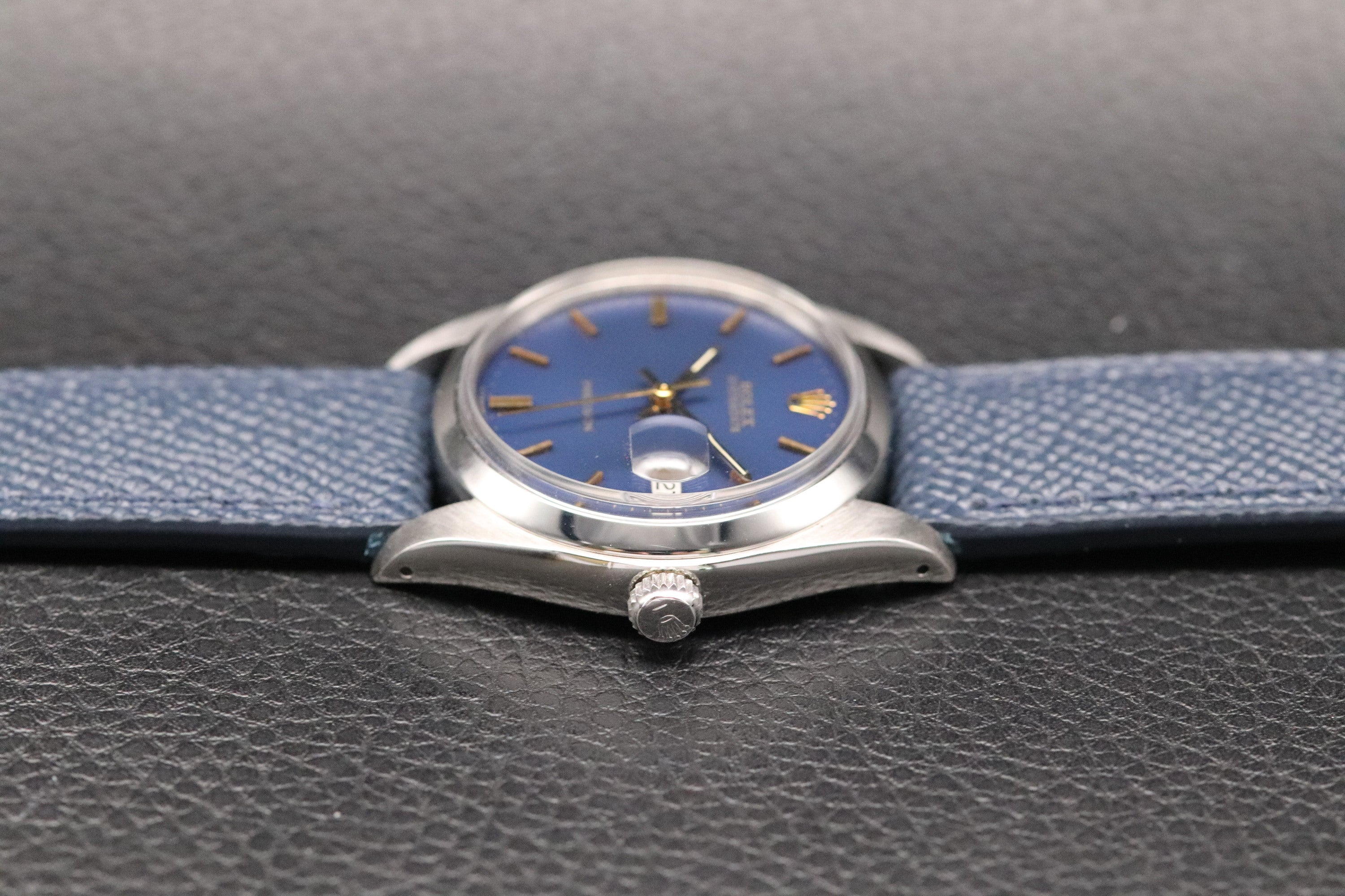 Rolex Oysterdate Precision 6694 Blue Dial 1981
