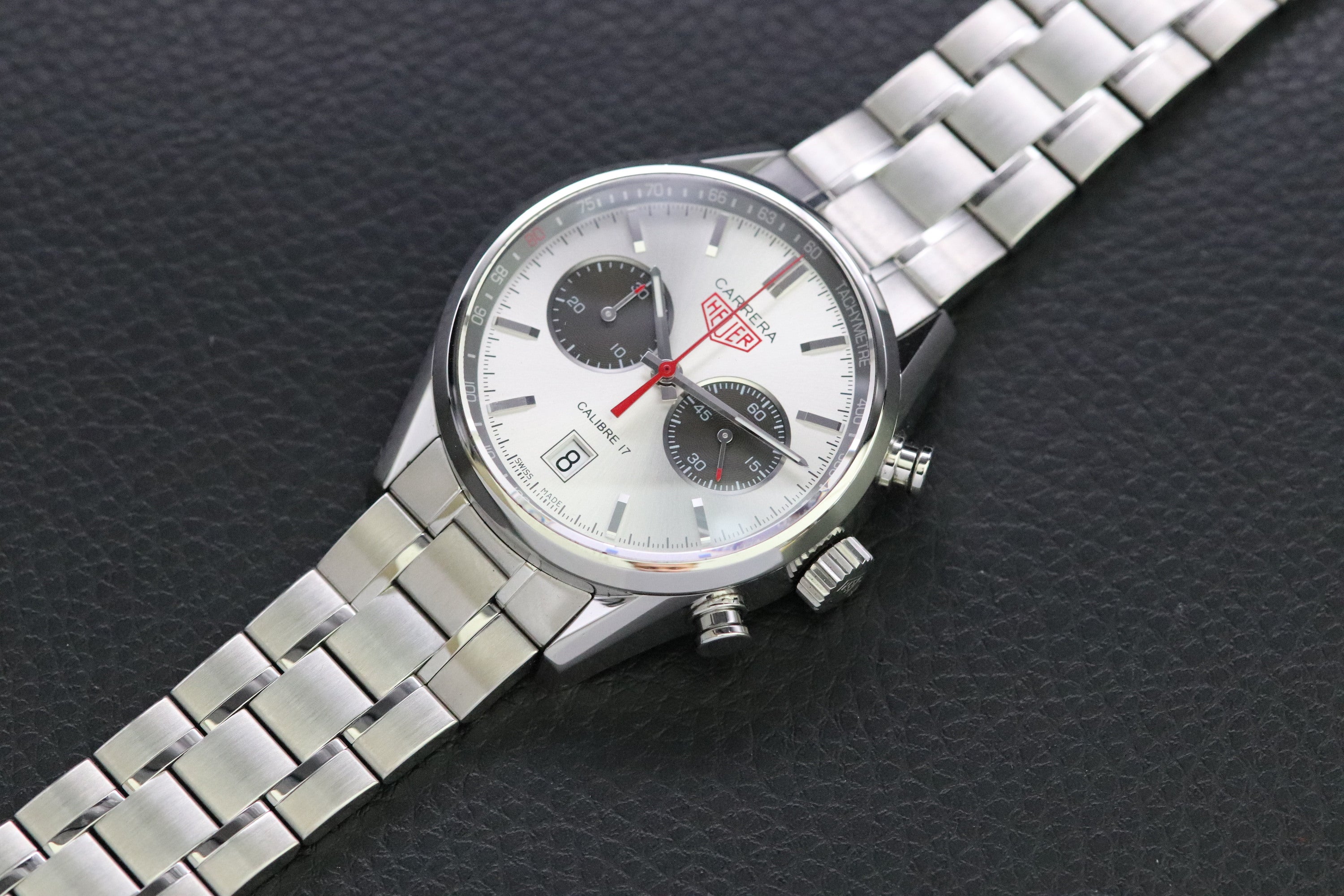 Tag Heuer Carrera Calibre 17 CV2119.BA0722 Fullset 2012 Box+Papers