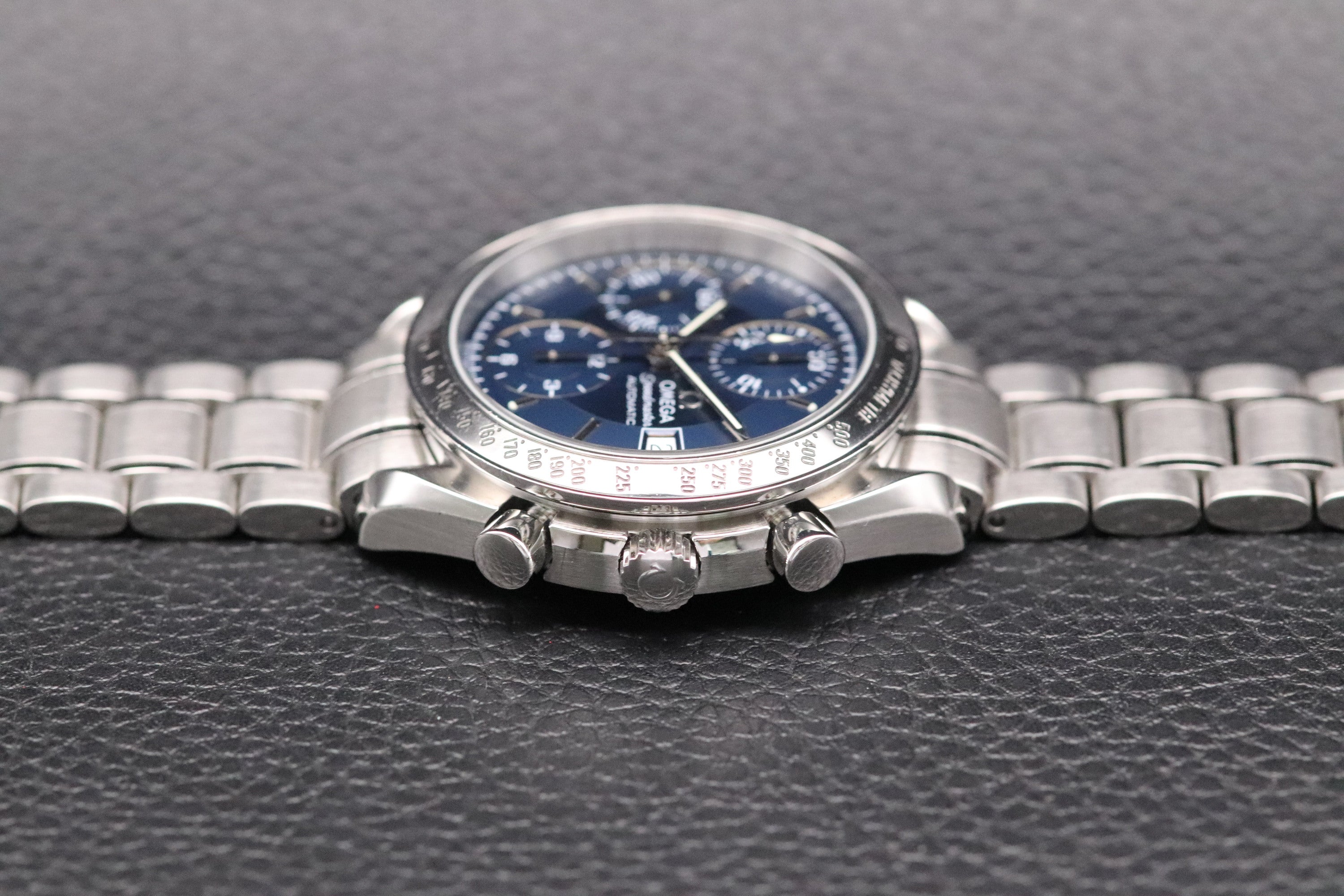 Omega Speedmaster Date 3513.80 Blue Dial 1998
