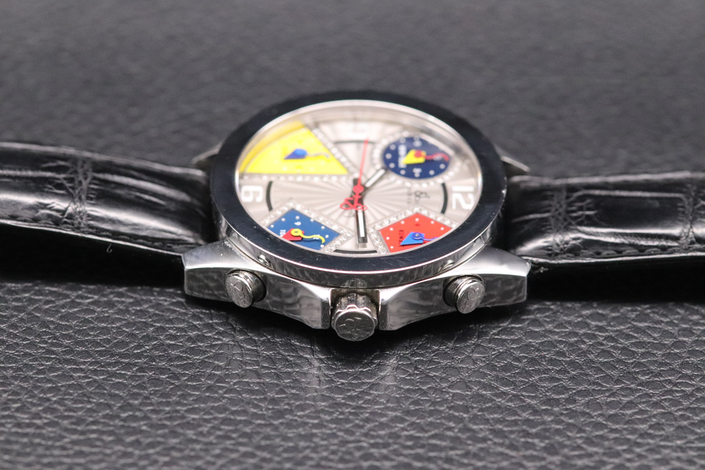 Jacob & CO 5 Time Zones A5295 Box+Straps