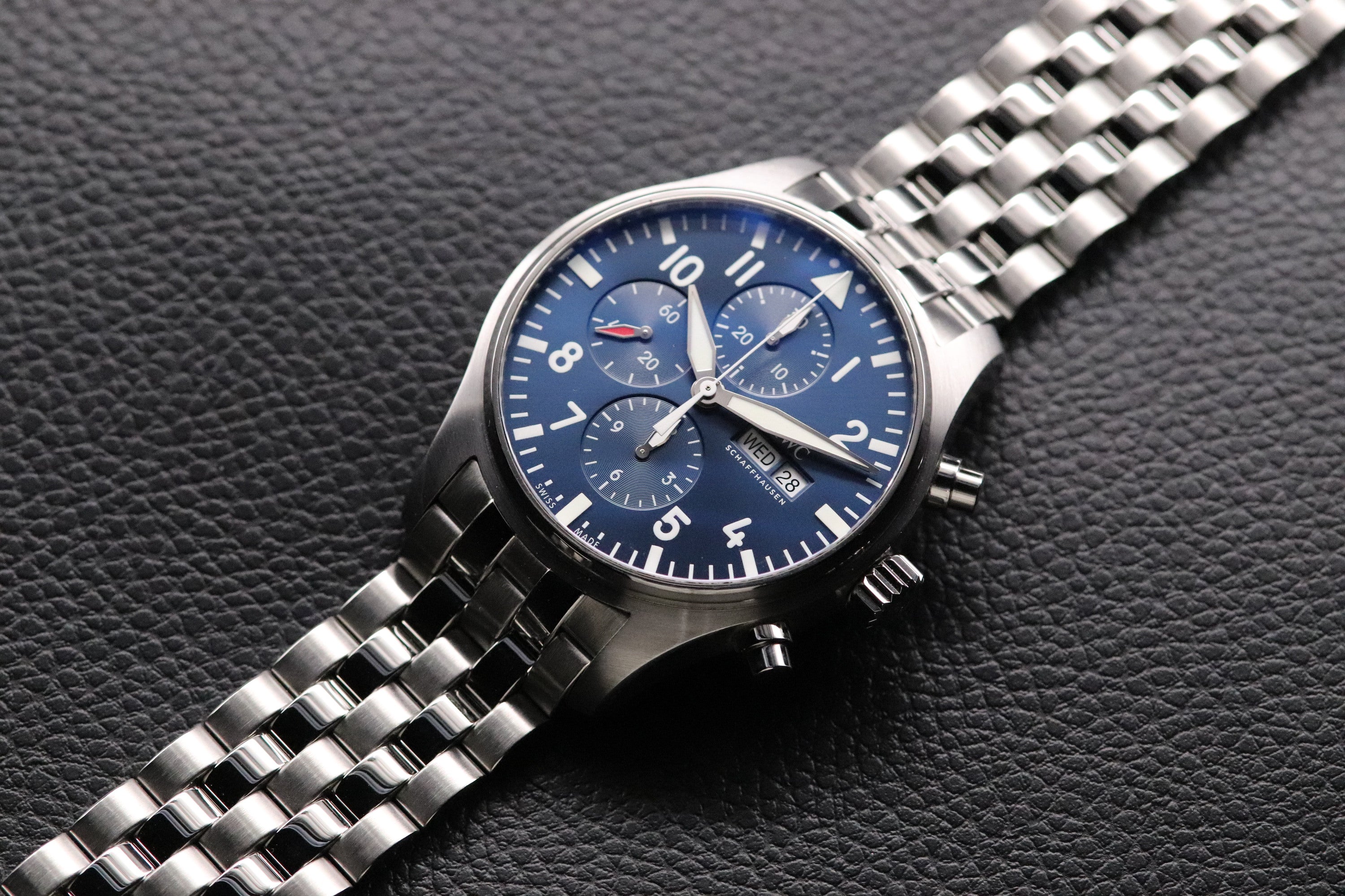 IWC Fliegeruhr Chronograph IW377717 Fullset 2020 Box+Papers