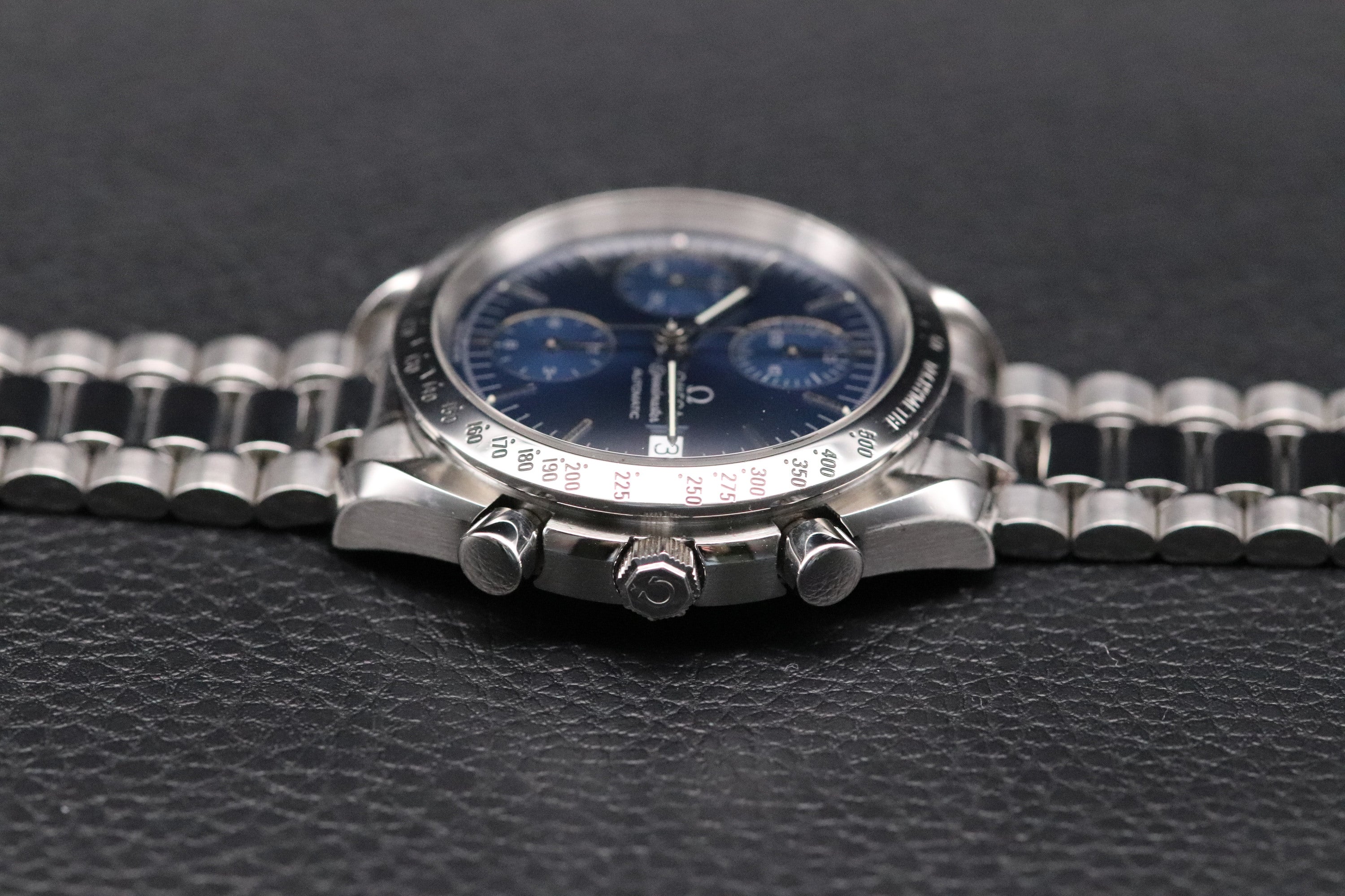 Omega Speedmaster Date 3511.80 Blue Dial 1998