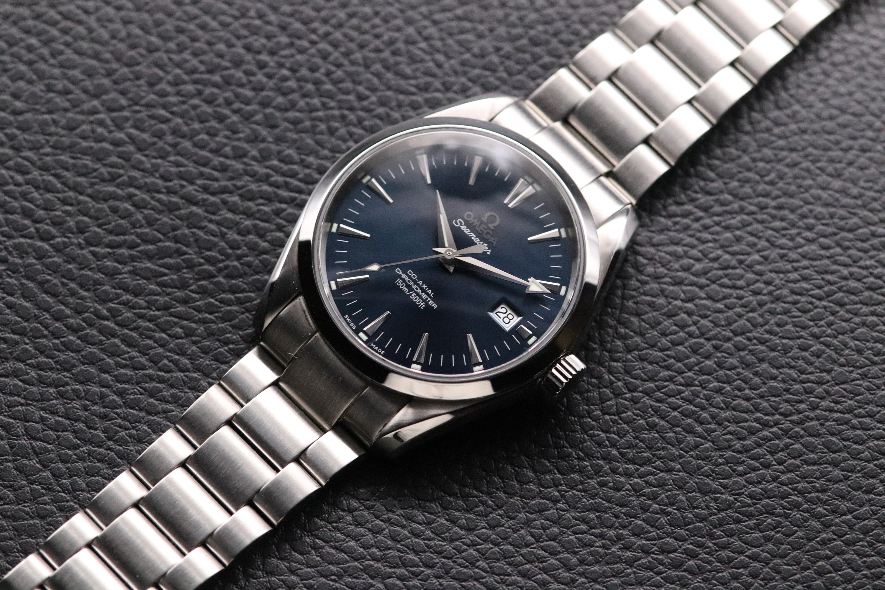 Omega Seamaster Aqua Terra 2503.80 Blue 2003 Papers