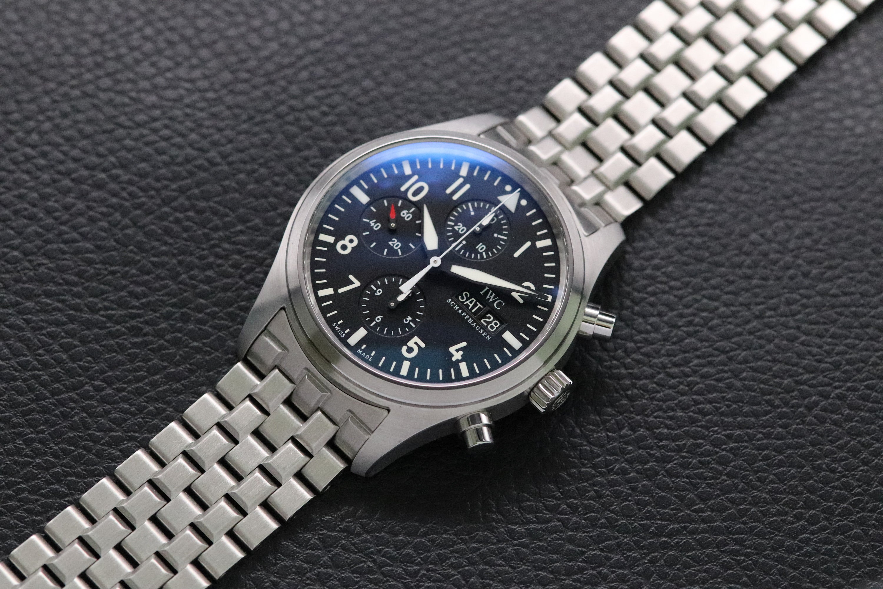 IWC Fliegeruhr Chronograph IW371701 Papers 2011