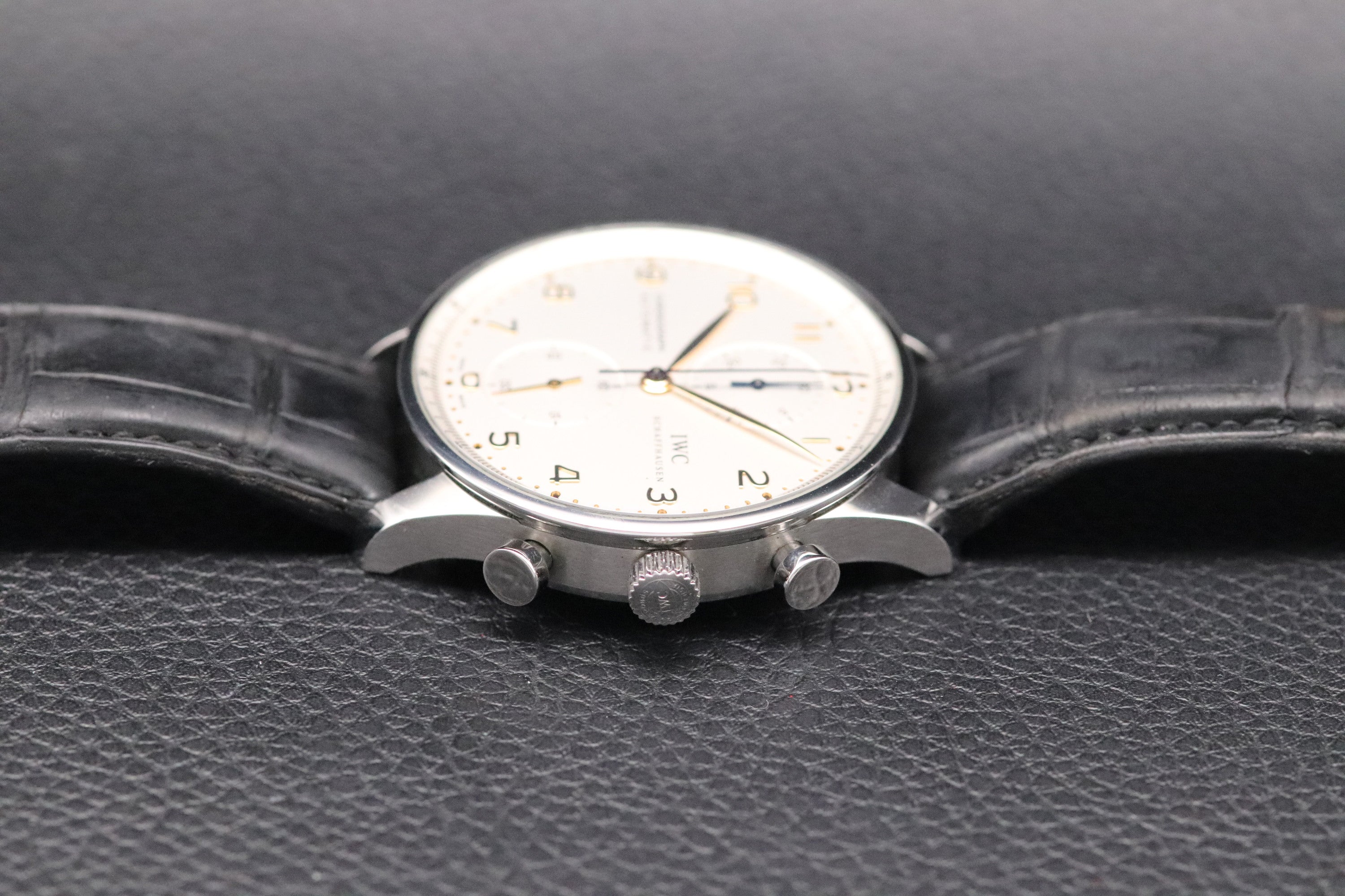 IWC Portugieser Chronograph IW371445 White Dial 2018