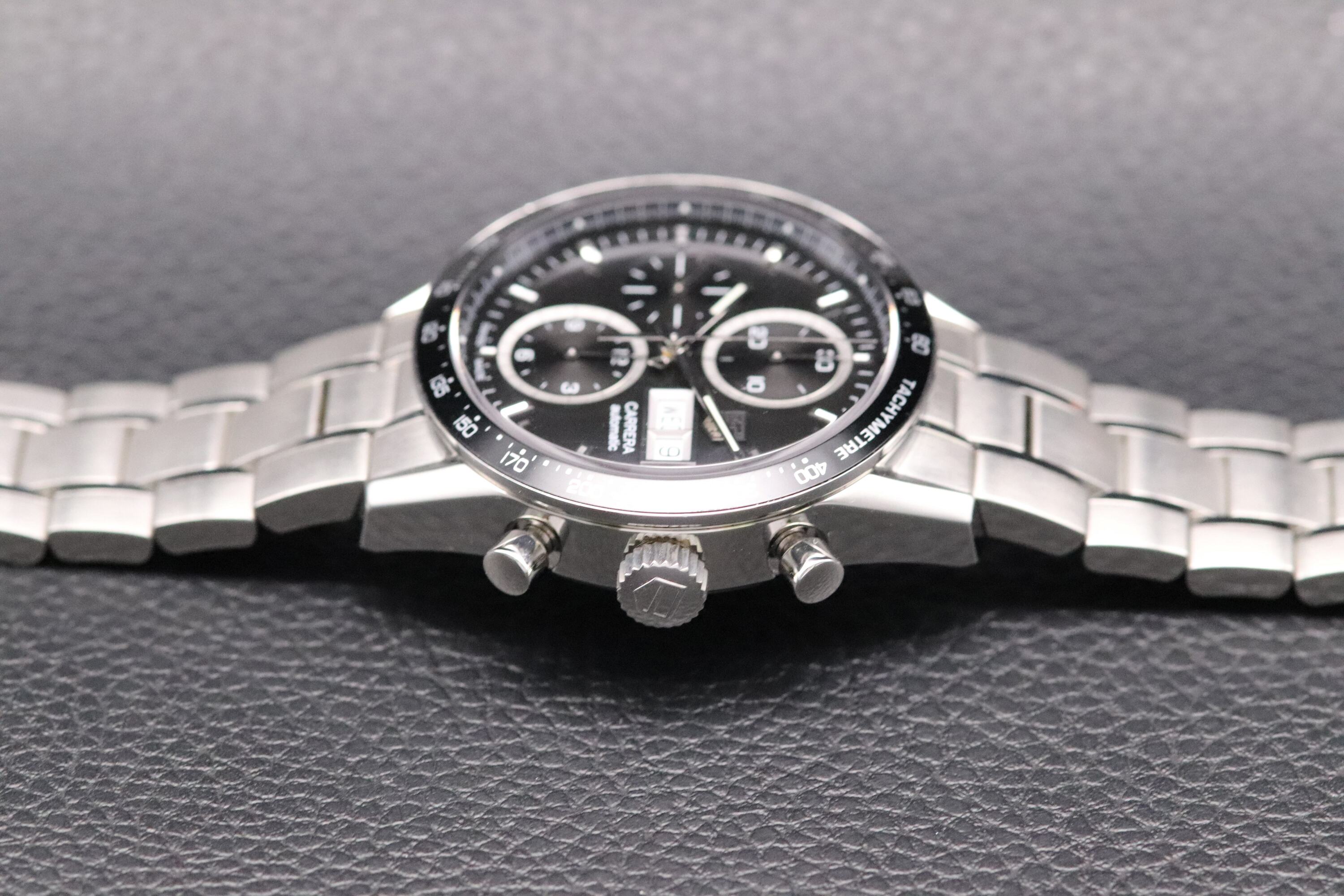 Tag Heuer Carrera Calibre 16 CV201AG Black Dial 2018