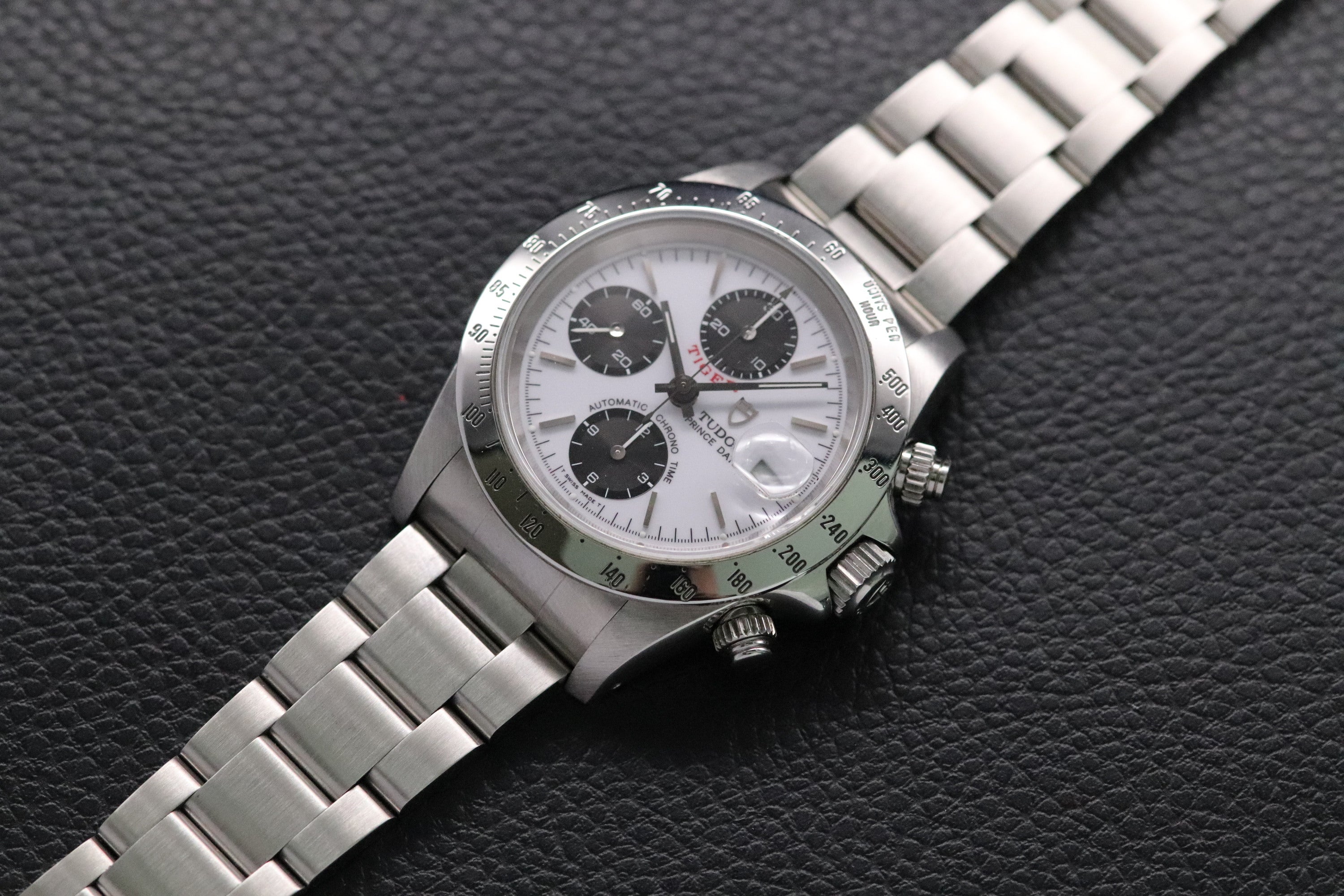 Tudor Oysterdate Small Block 79280 Porcelain Dial 1997