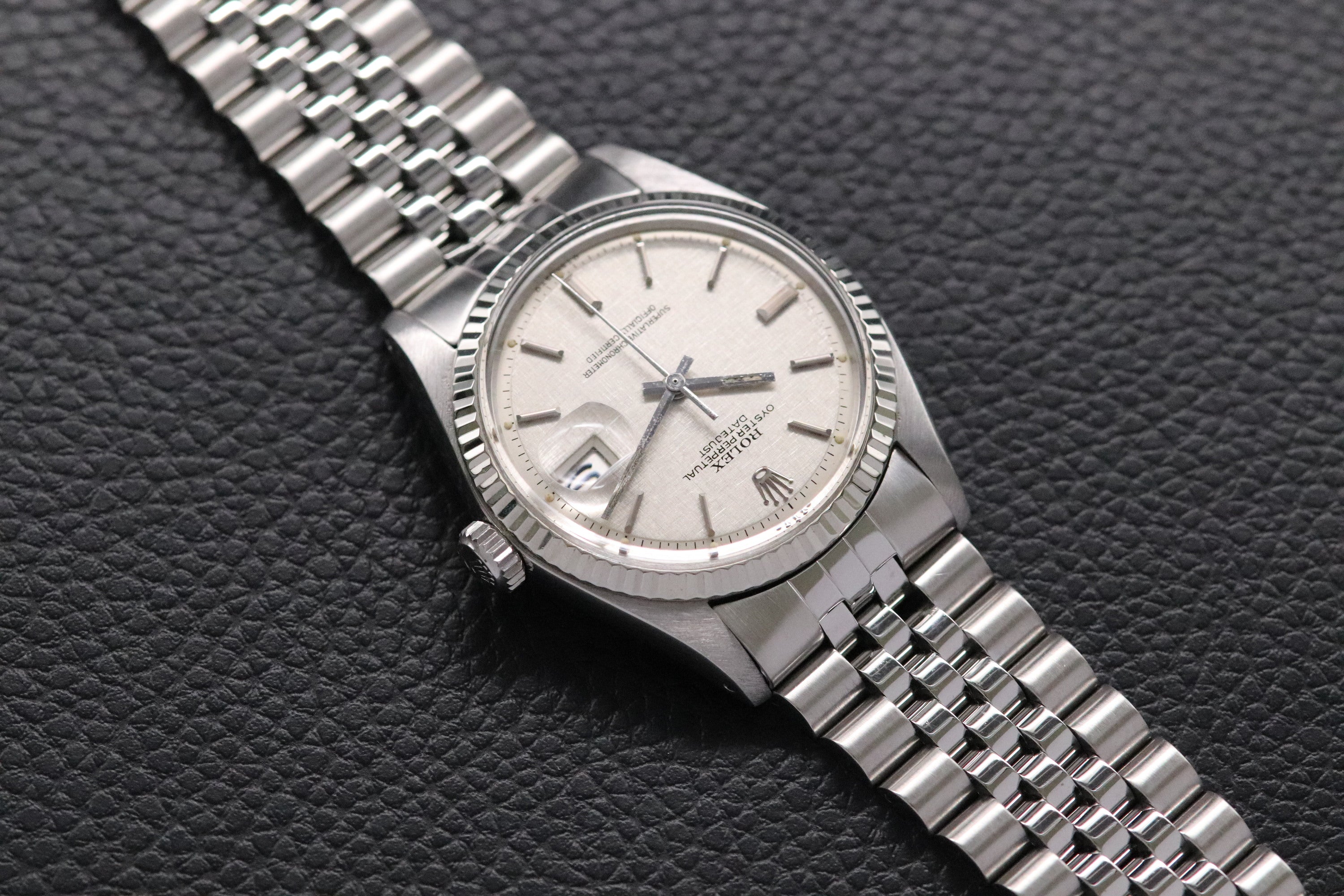Rolex Datejust 1601 Linen Dial 1972