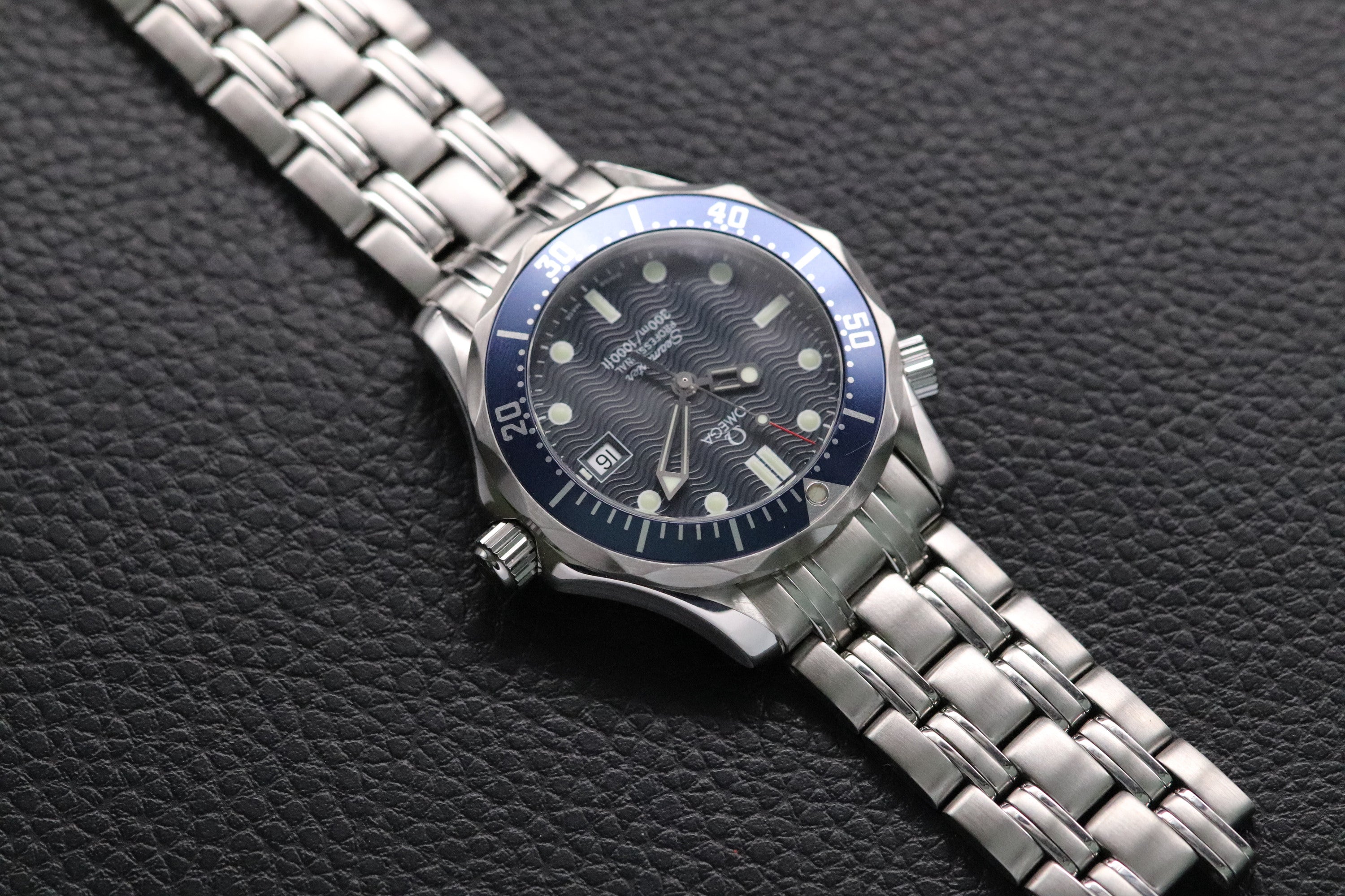 Omega Seamaster 300 2561.80 Blue Dial 2000 Paper