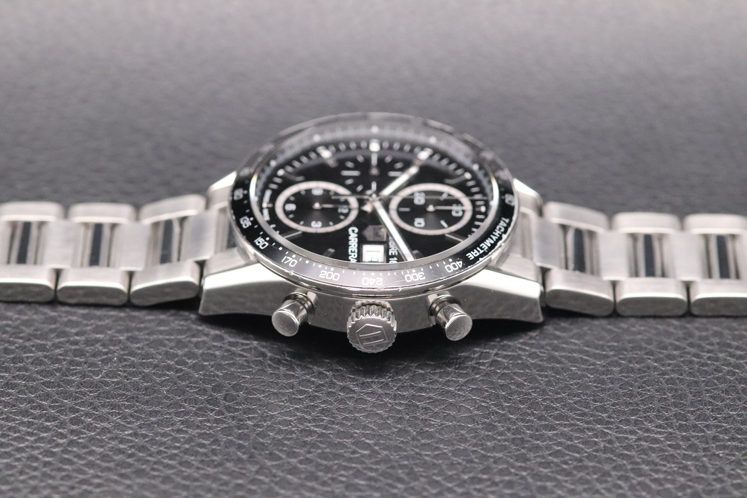 Tag Heuer Carrera Calibre 16 CV201AJ Black Dial 2017