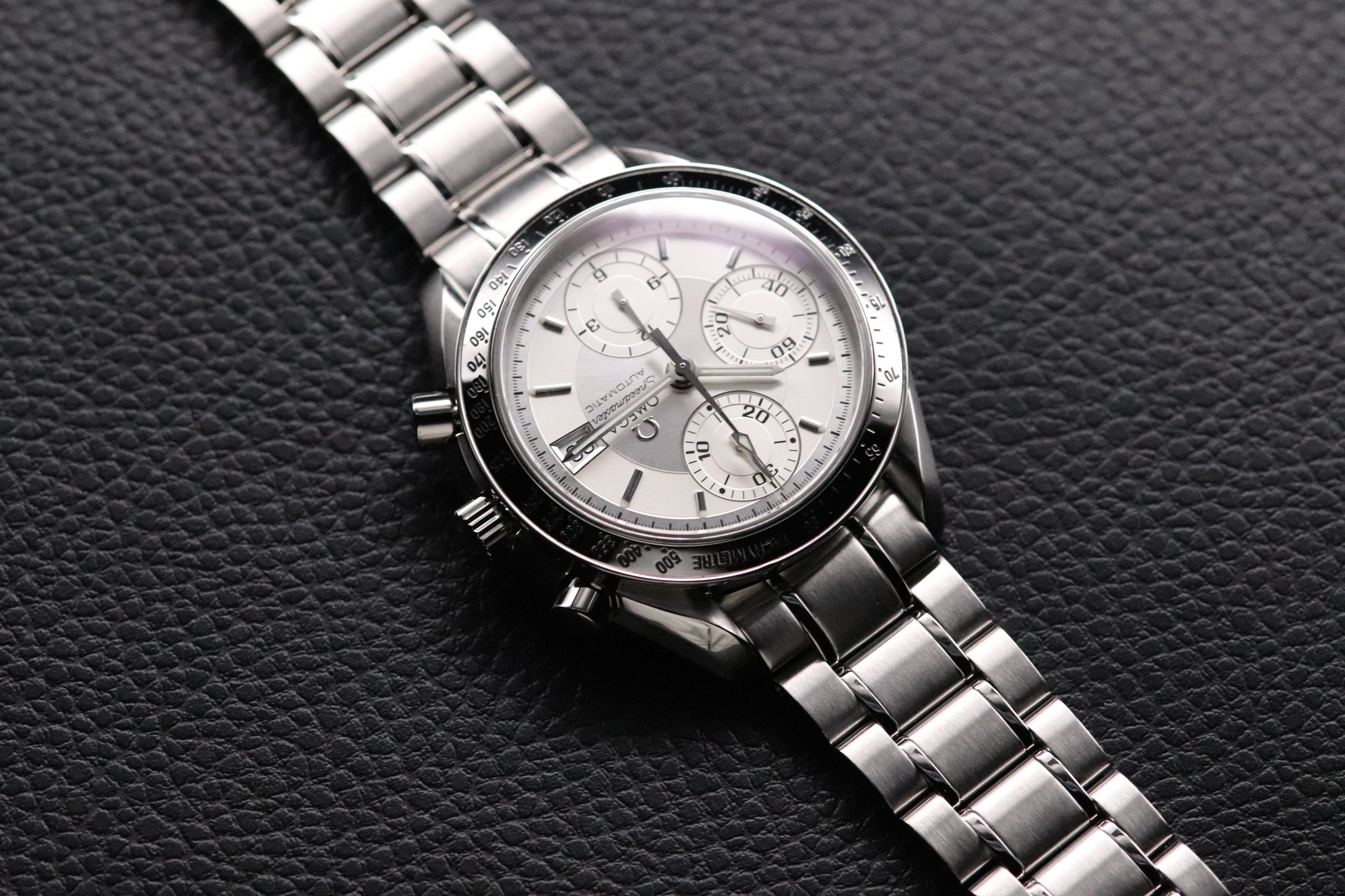 Omega Speedmaster Date 3513.30 SIlver Dial 1998