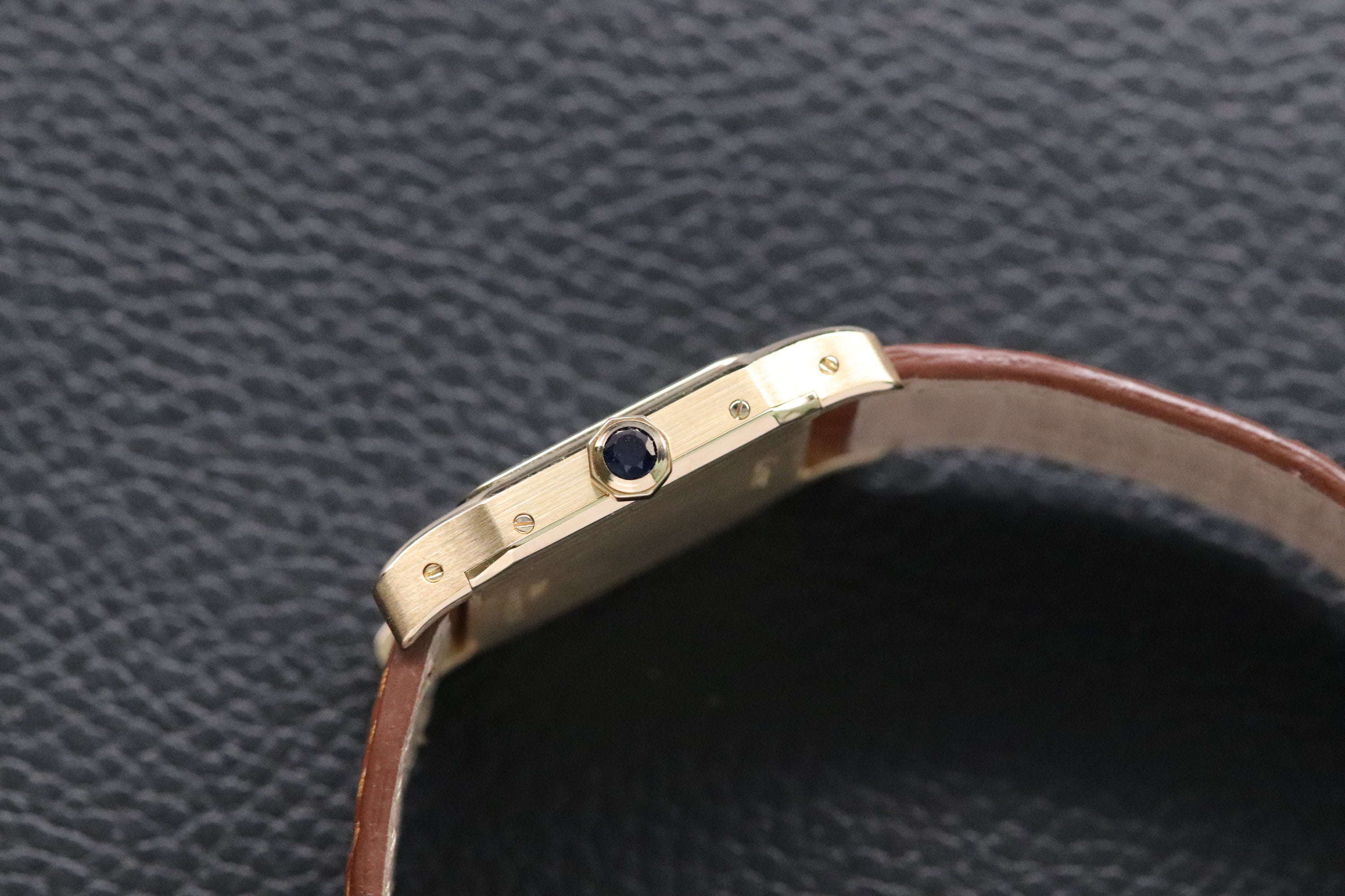 Cartier Santos Dumont 78097 Paris Dial Fullset 1978 Box+Papers