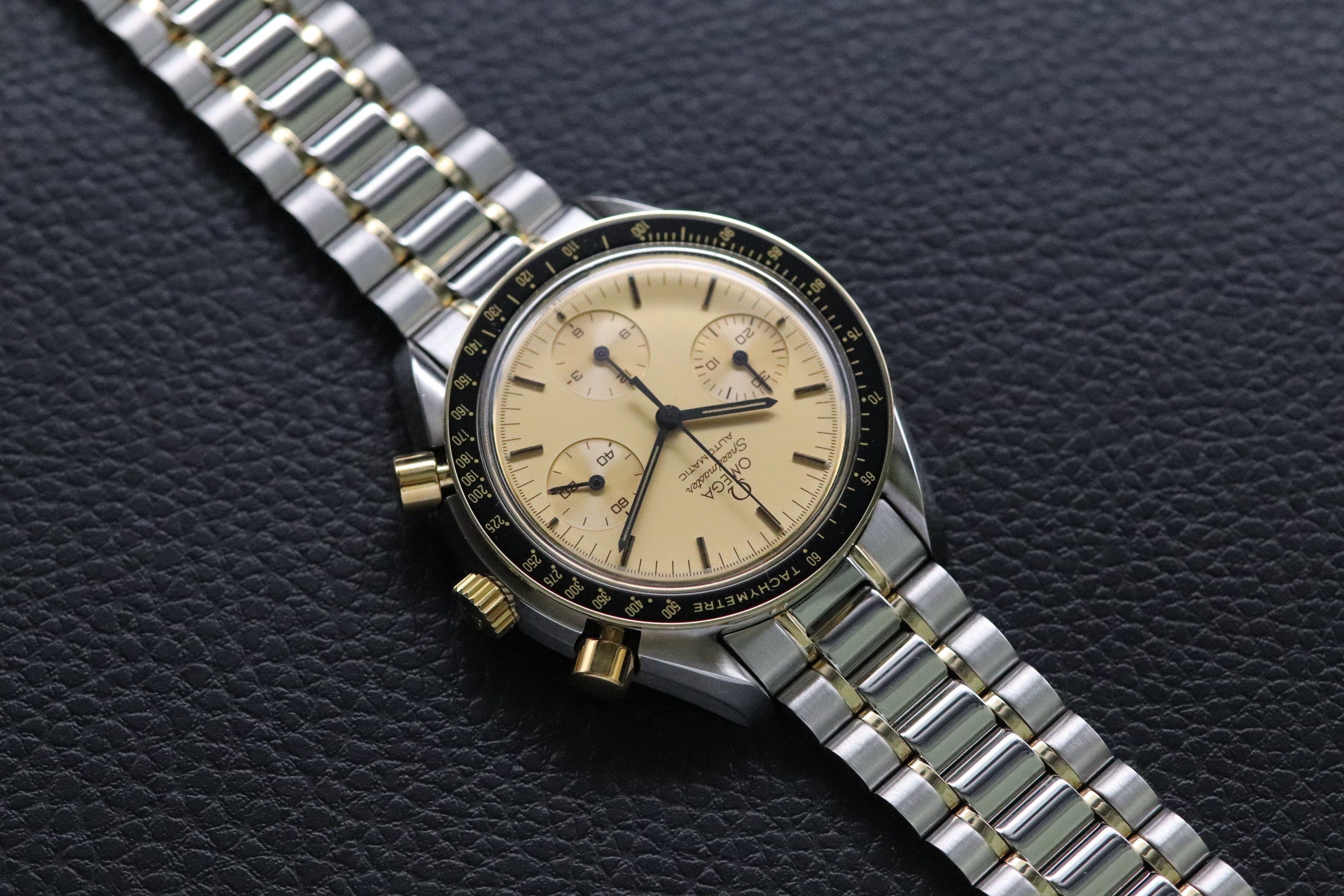 Omega Speedmaster Reduced 3310.10 Gold 1991