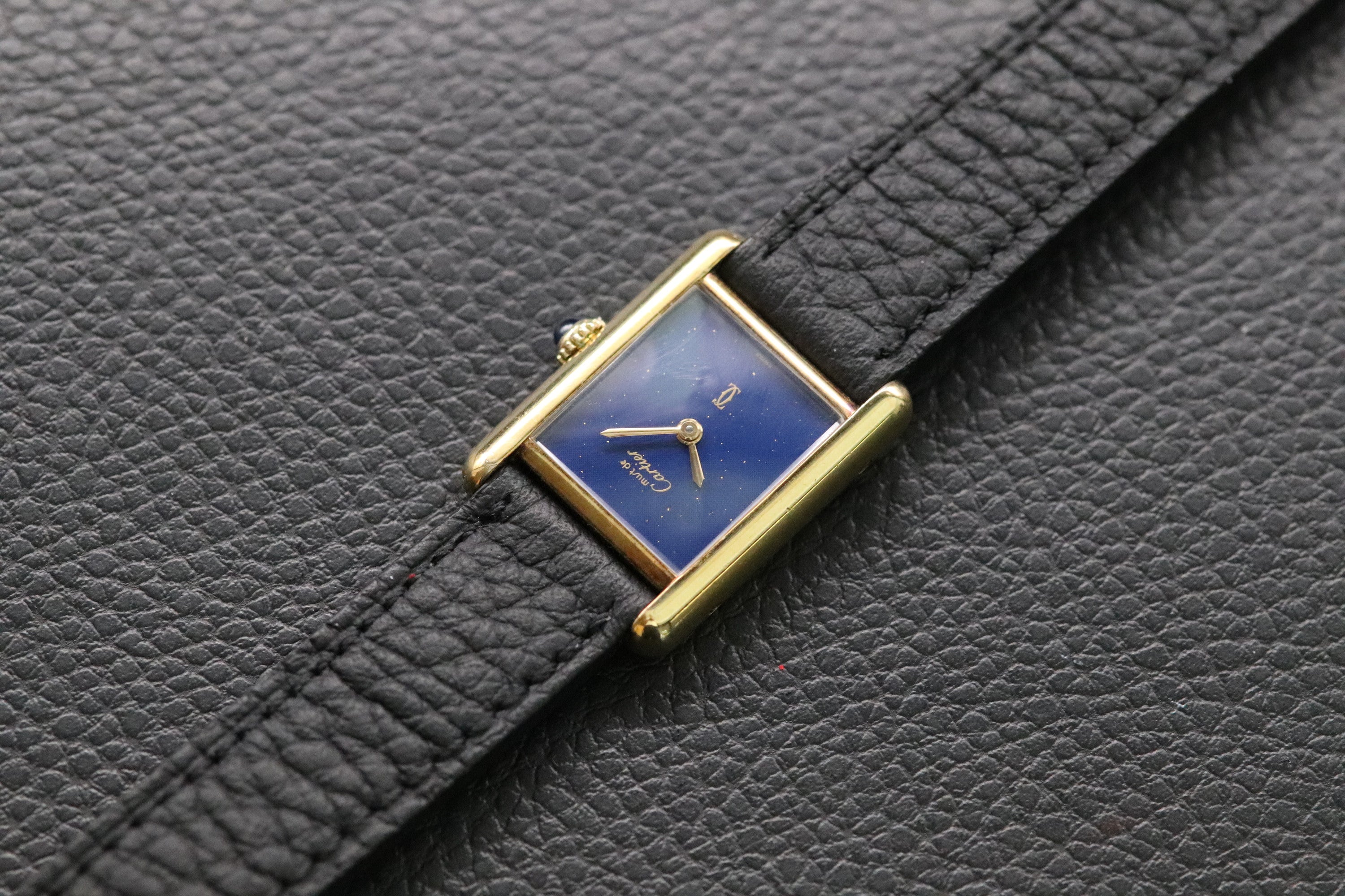 Cartier Tank Must Lapis Lazuli 1983