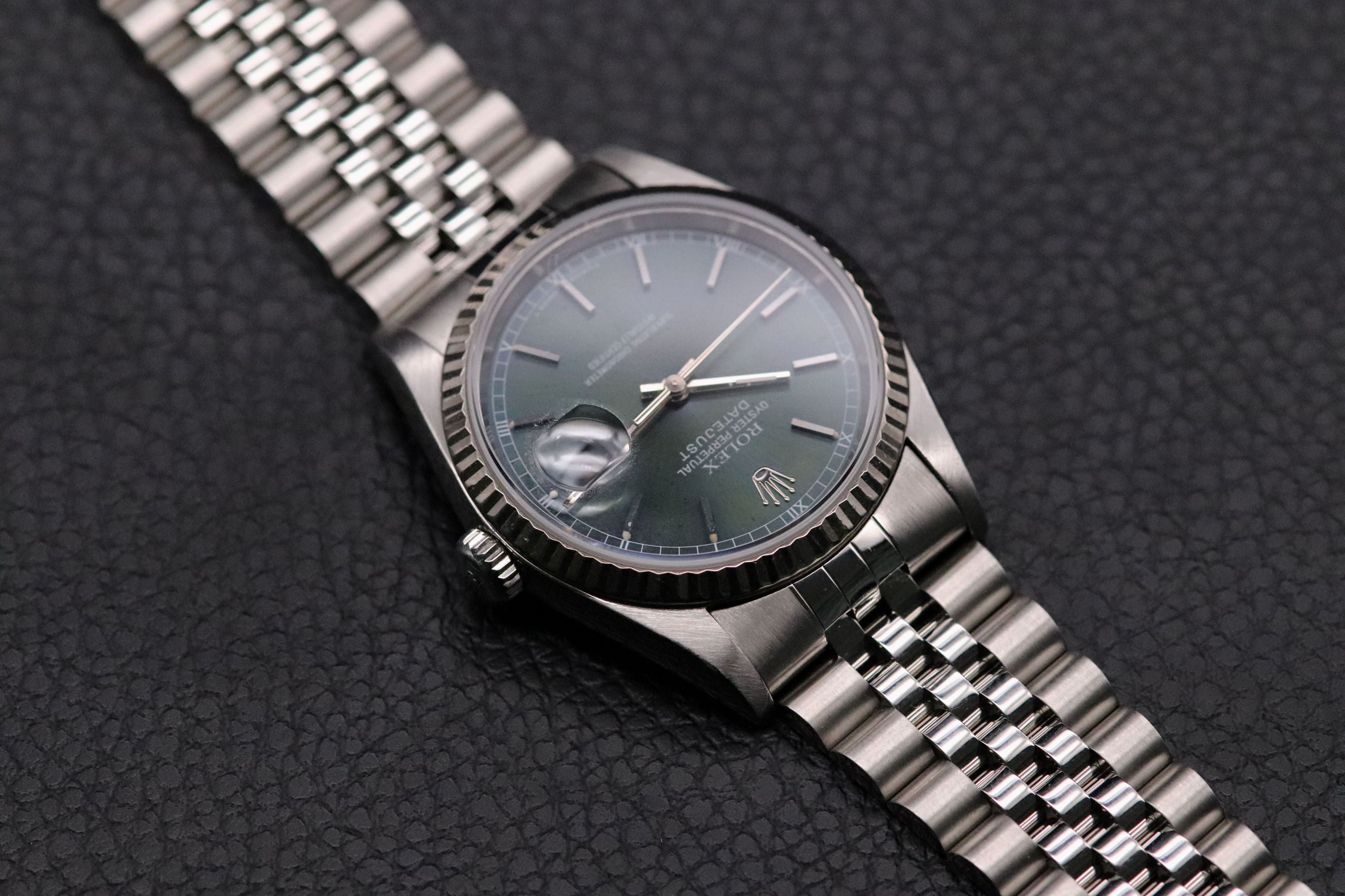 Rolex Datejust 16234 Green Tropical