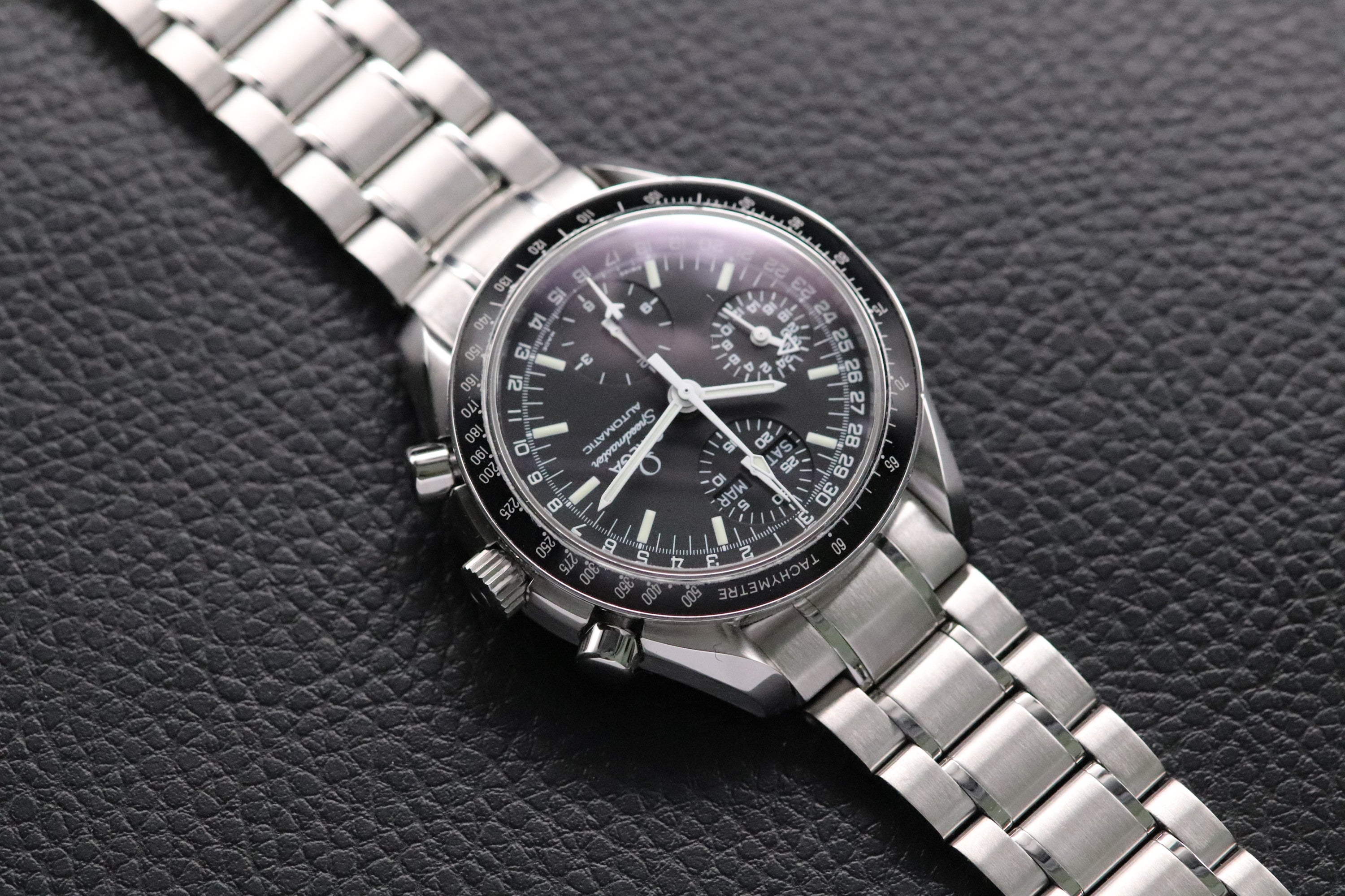 Omega Speedmaster Day Date 3520.50 Black Dial 1998