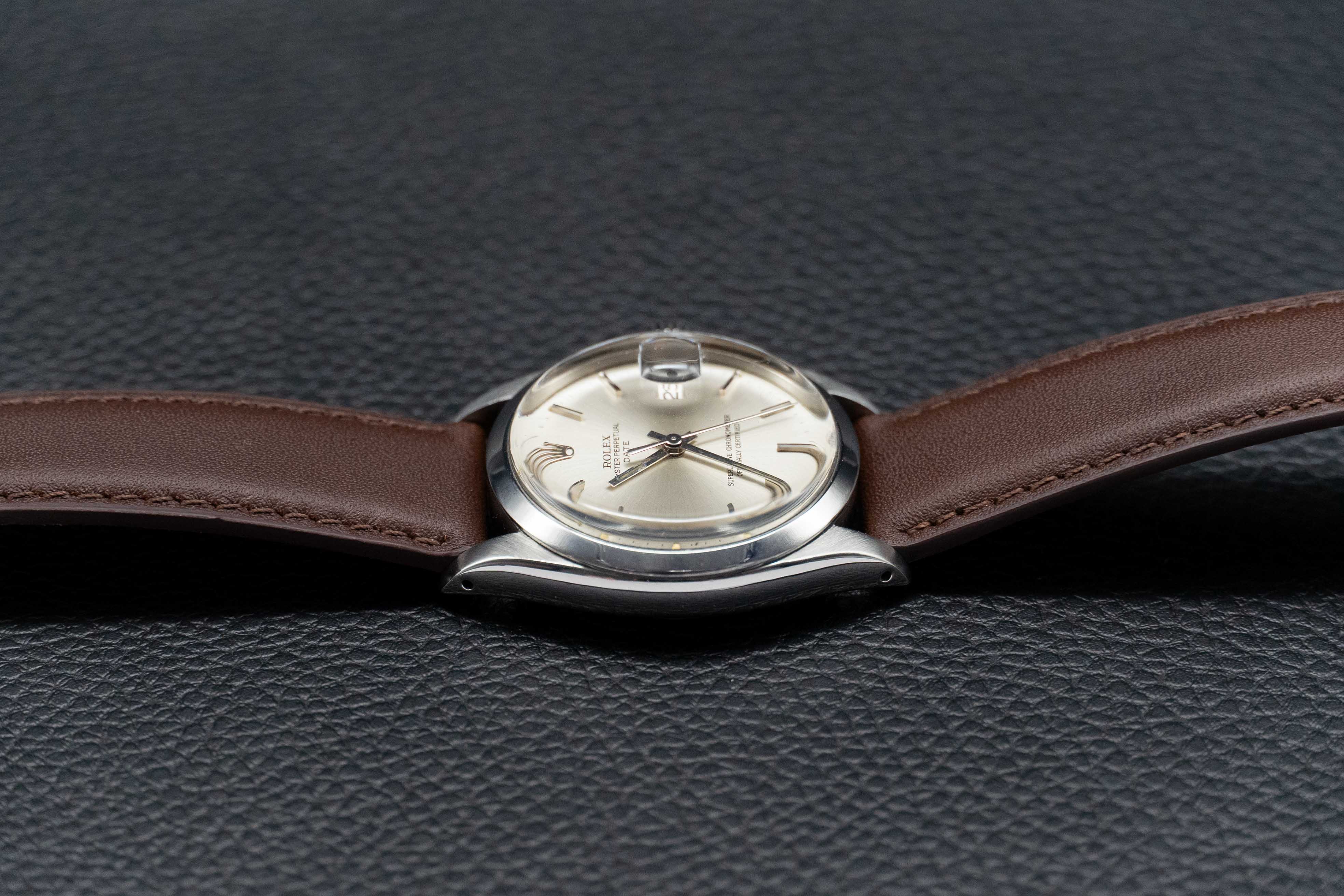 Rolex Date 1500 Silver Dial 1969