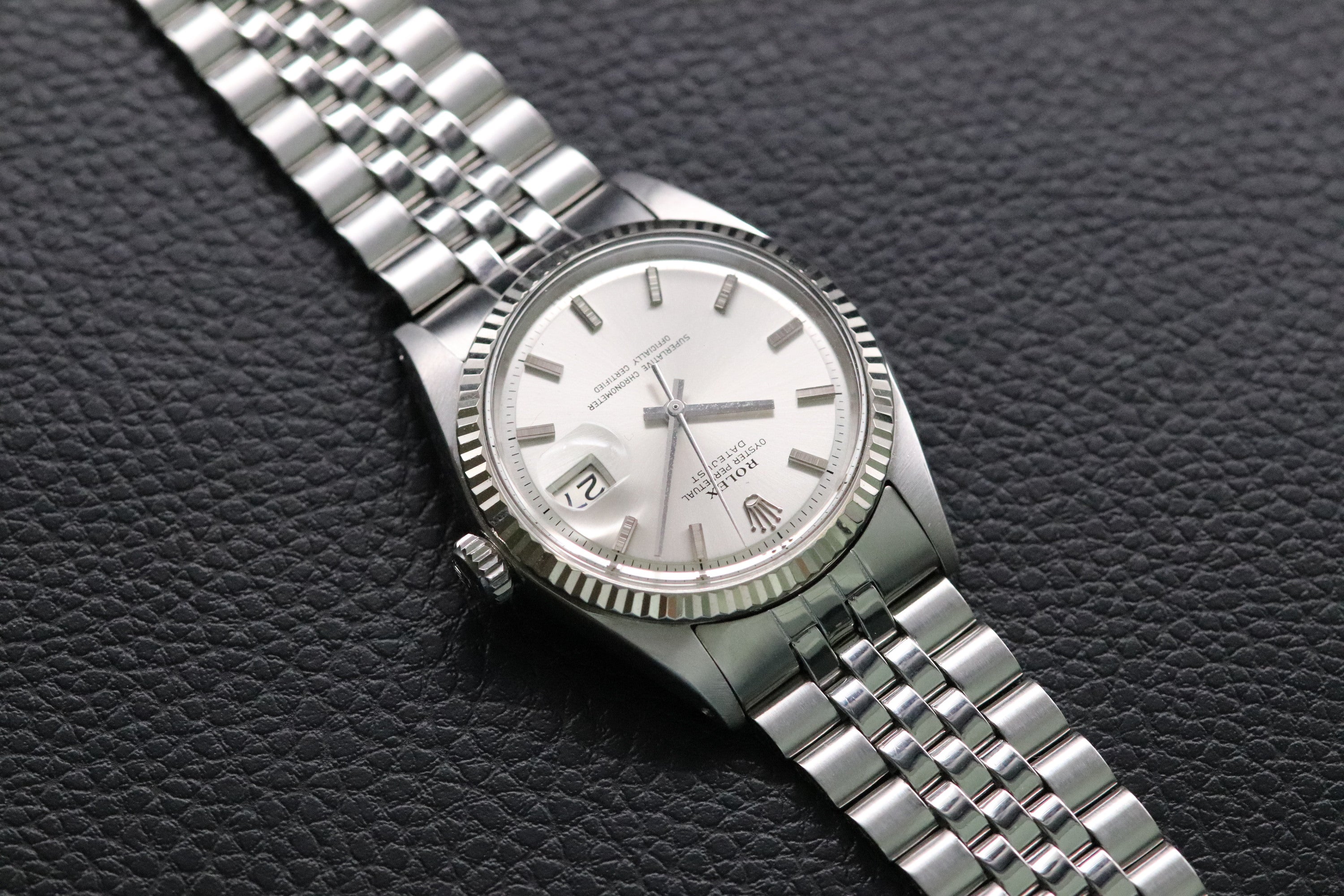 Rolex Datejust 1601 Silver Dial 1972