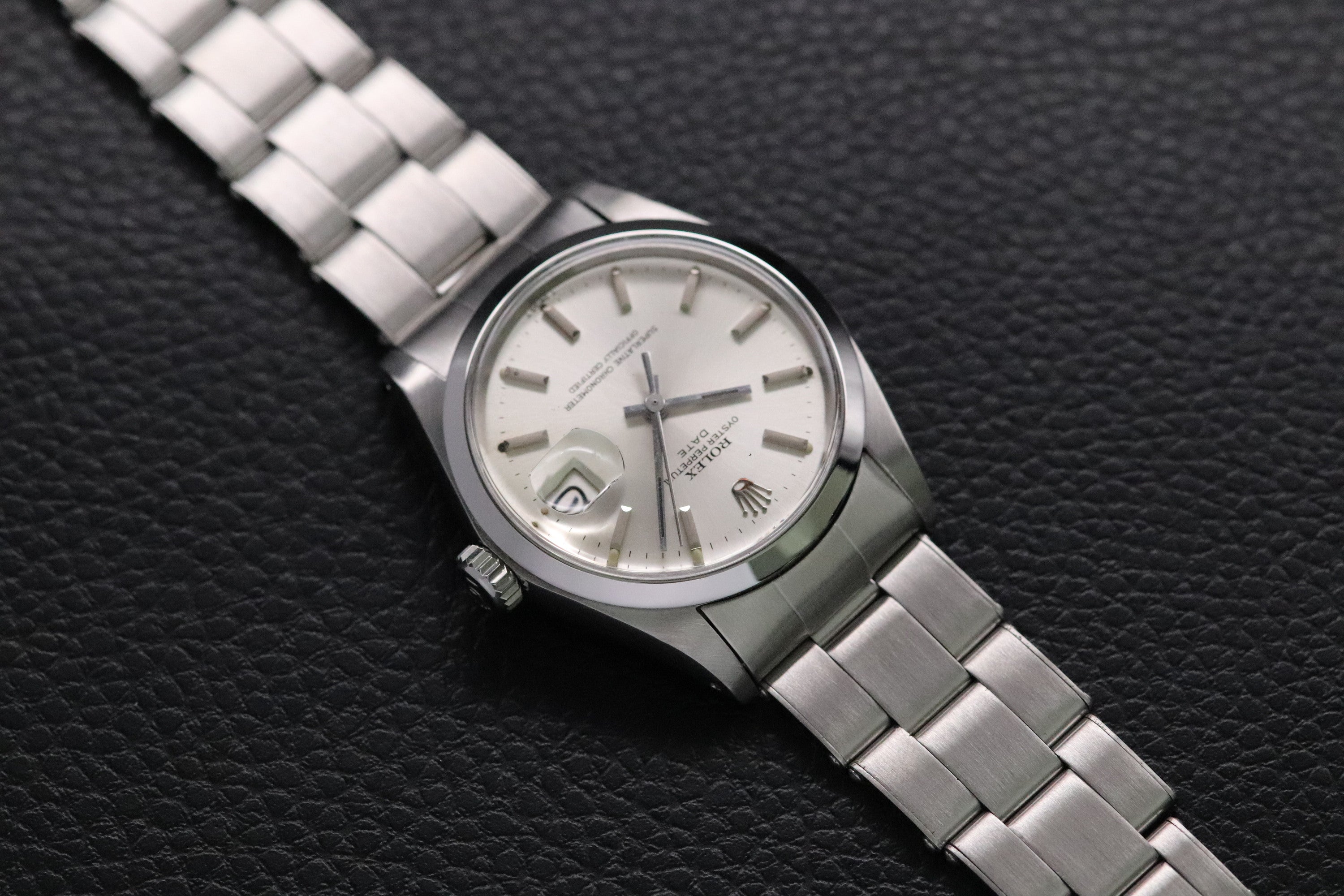 Rolex Date 1500 Silver Dial 1972