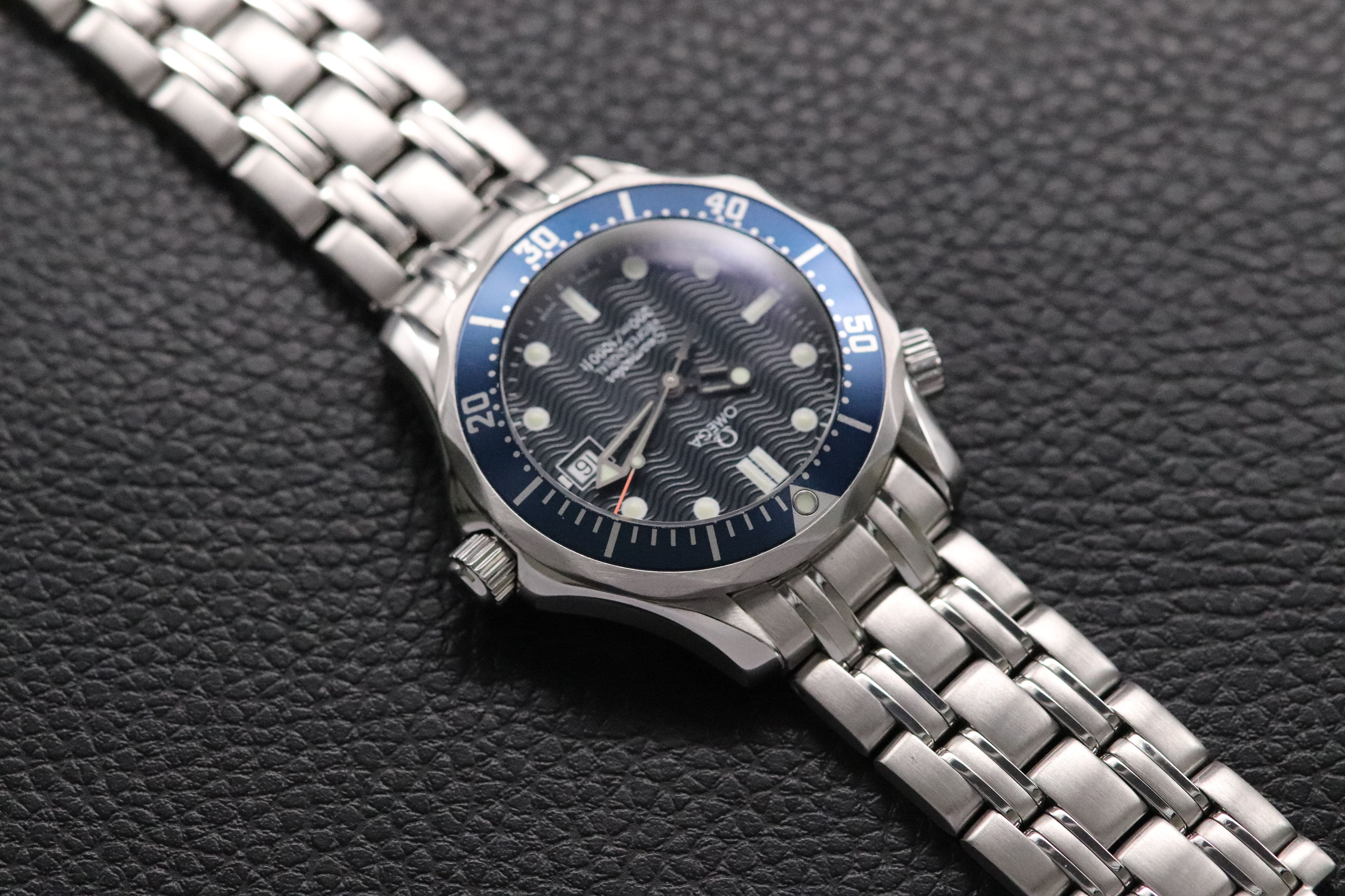 Omega Seamaster 300 2561.80 Blue Dial 1998