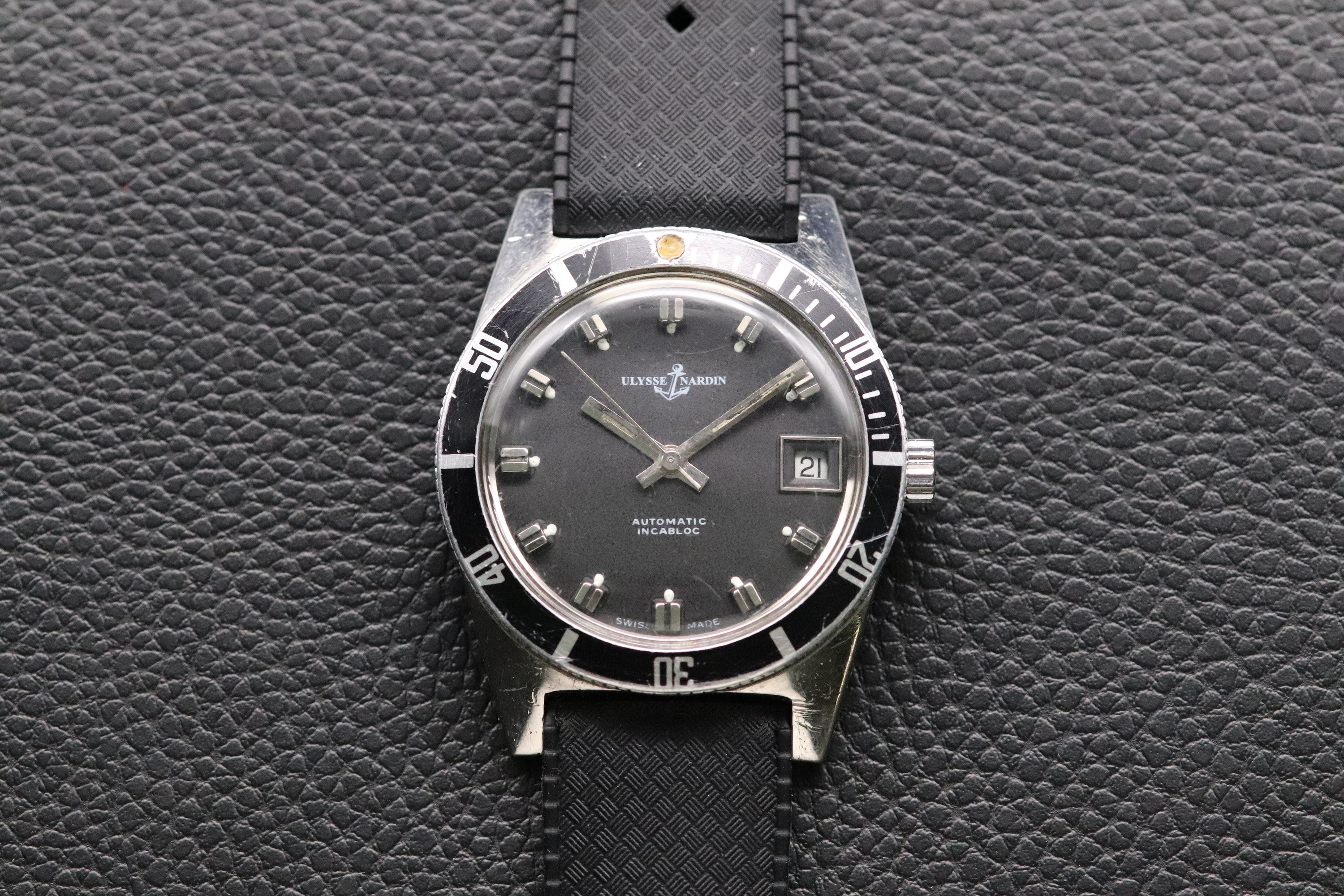 Ulysse Nardin Diver 1970 Millitary Watch