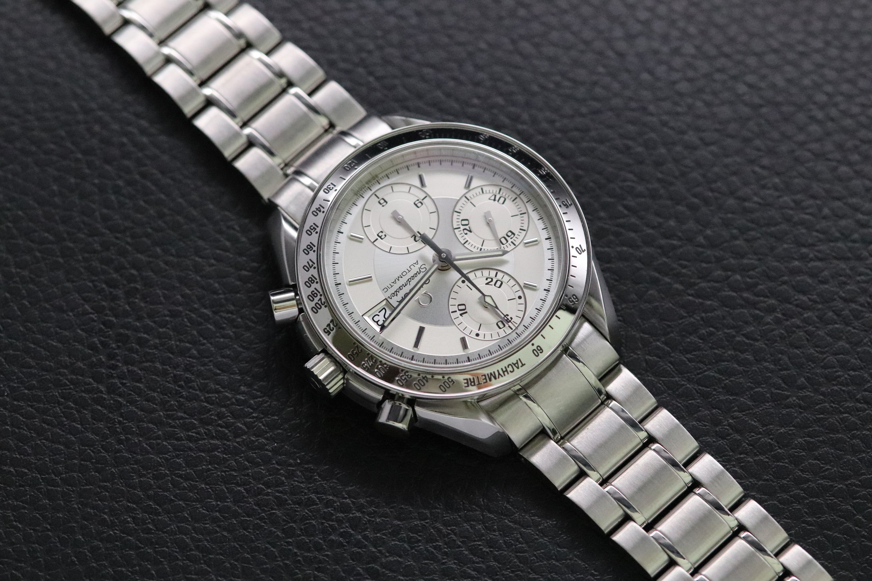Omega Speedmaster Date 3513.30 Silver Dial 1998