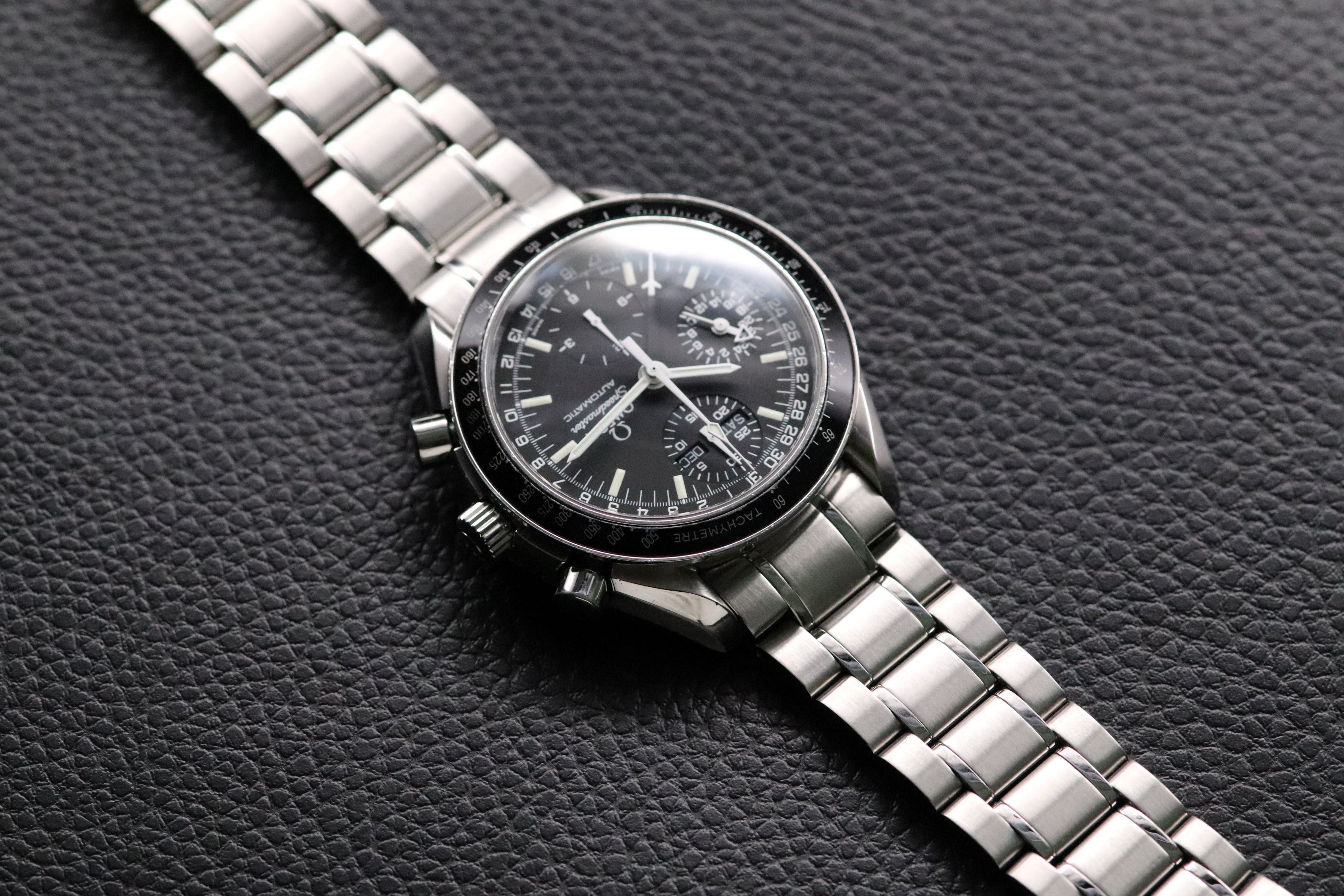 Omega Speedmaster Day Date 3520.50 Black Dial 1998