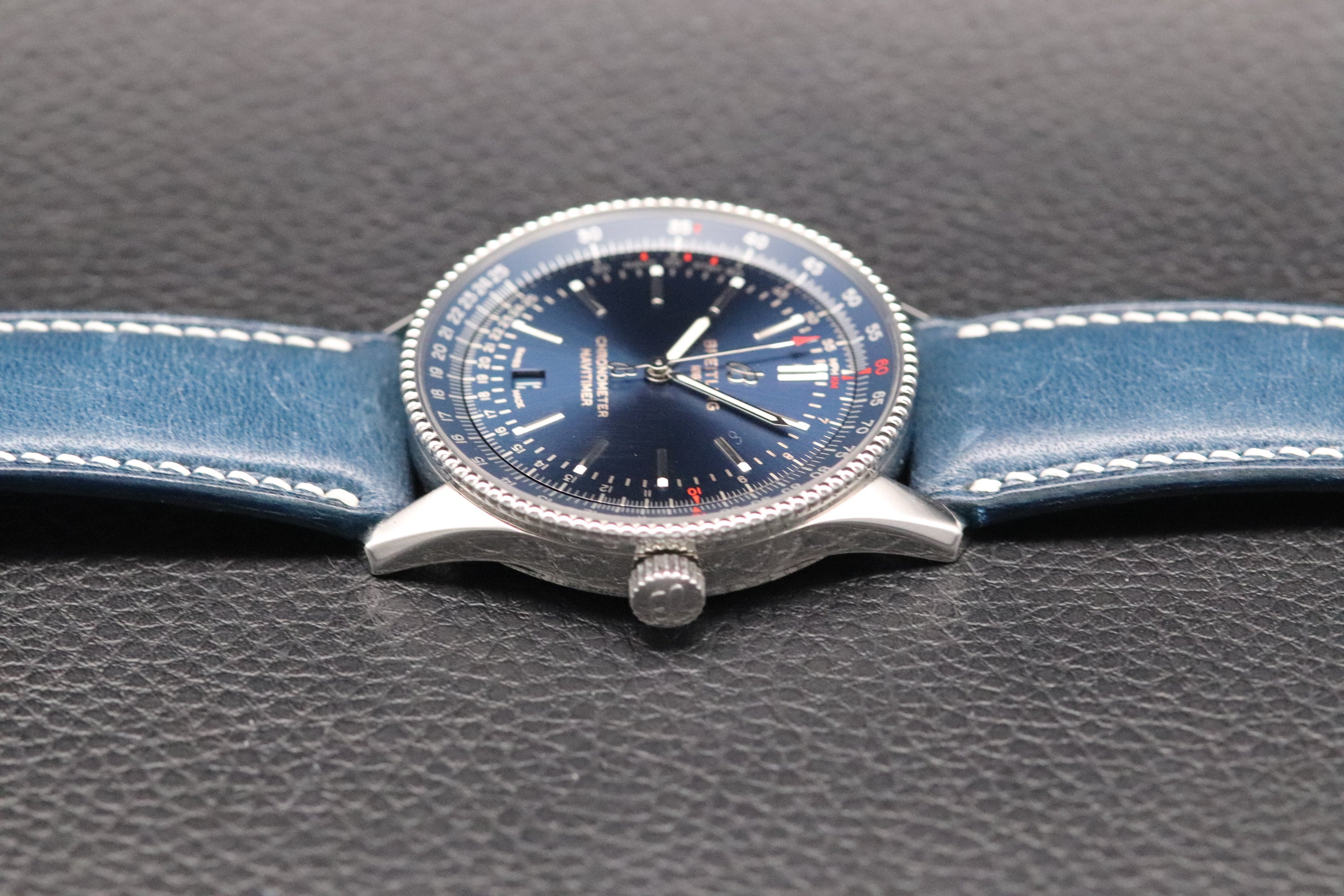 Breitling Navitimer 41 Blue A17326 Papers 2021