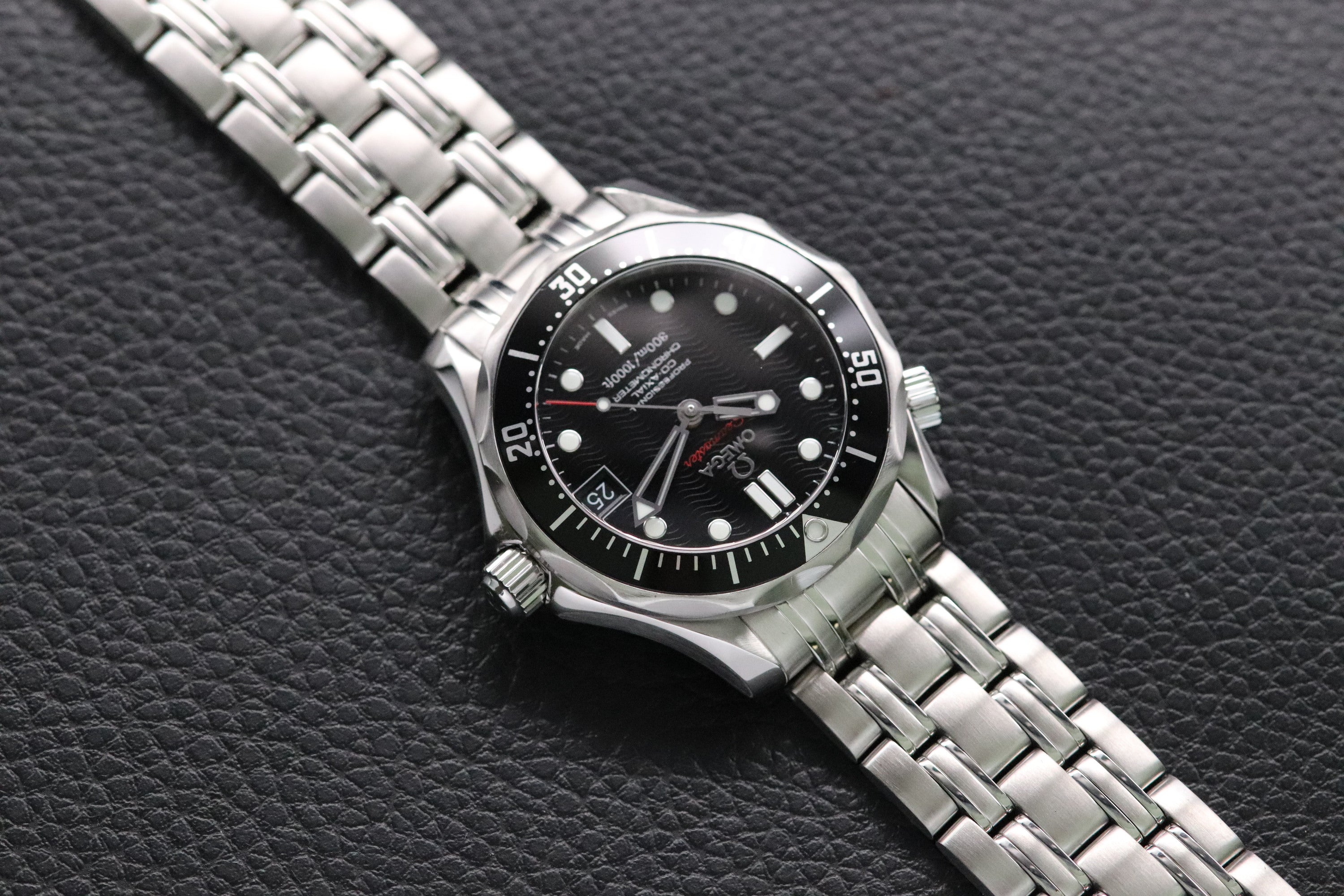 Omega Seamaster Diver 300M 212.30.36.20.01.001 Black Dial 2012