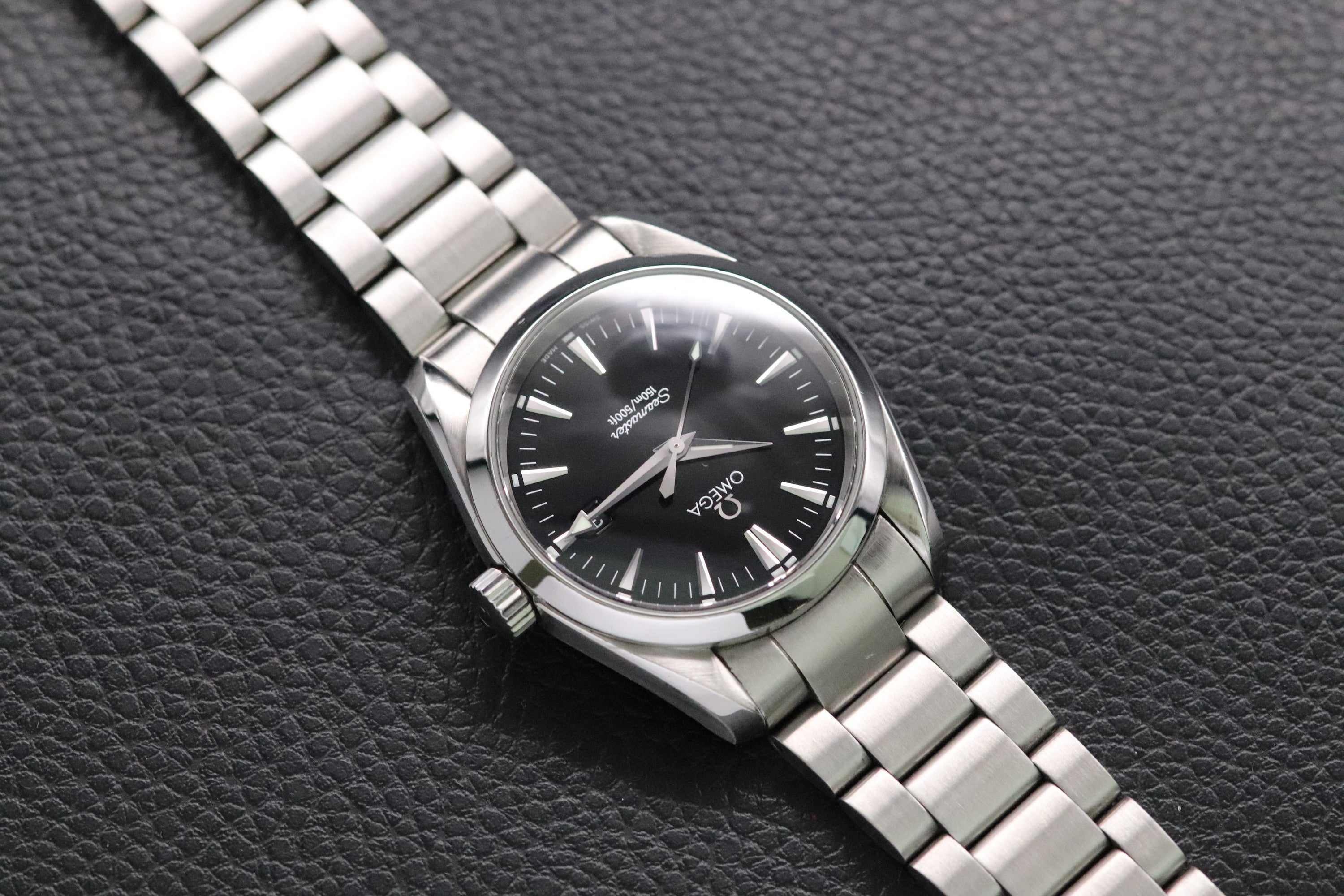 Omega Seamaster Aqua Terra 2518.50 Black Dial 1998