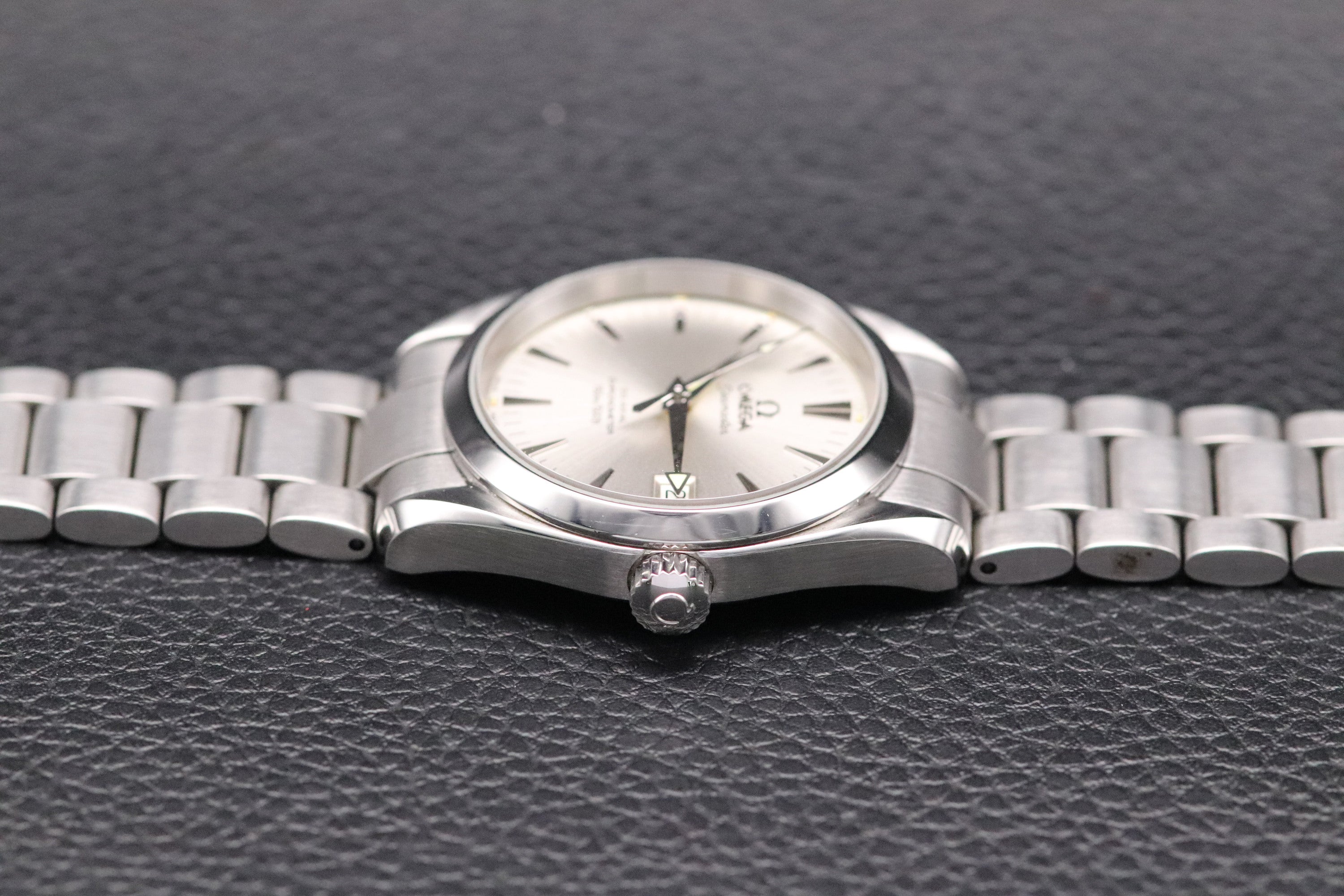 Omega Seamaster Aqua Terra 2504.30 Silver Dial 2005 Papers