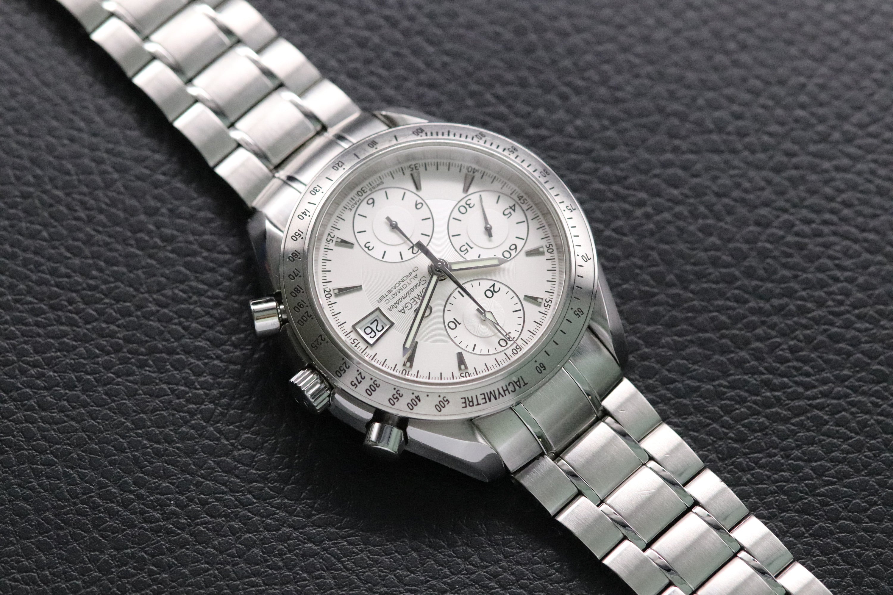 Omega Speedmaster Date 3211.30 Silver Dial 2007