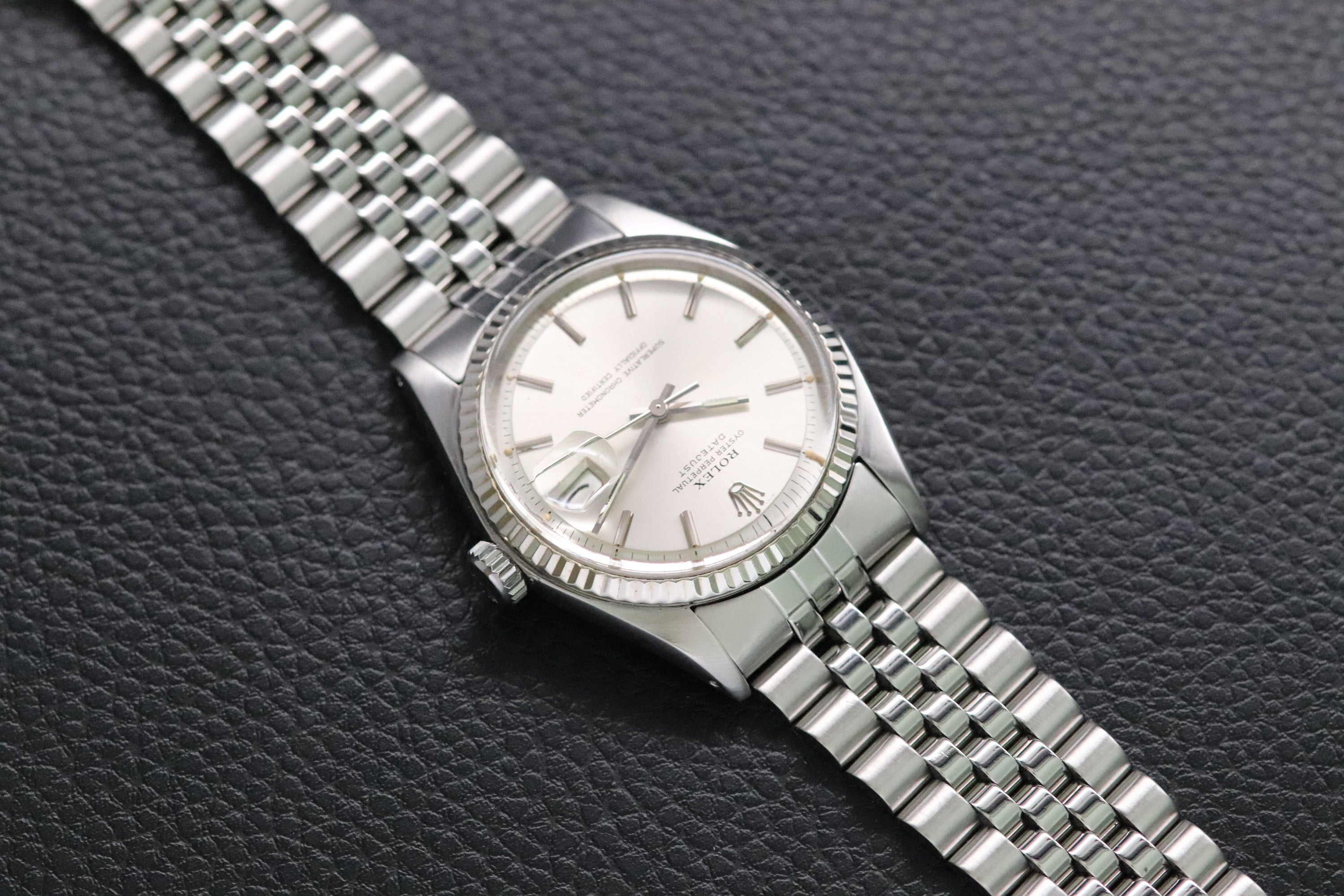Rolex Datejust 1601 Silver Dial 1977